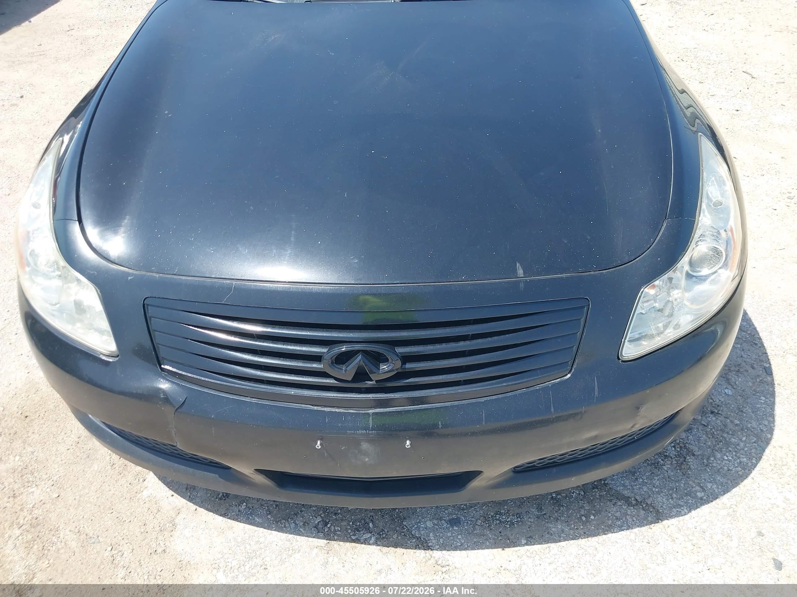 2008 Infiniti G35 Journey Black vin: JNKBV61EX8M204895