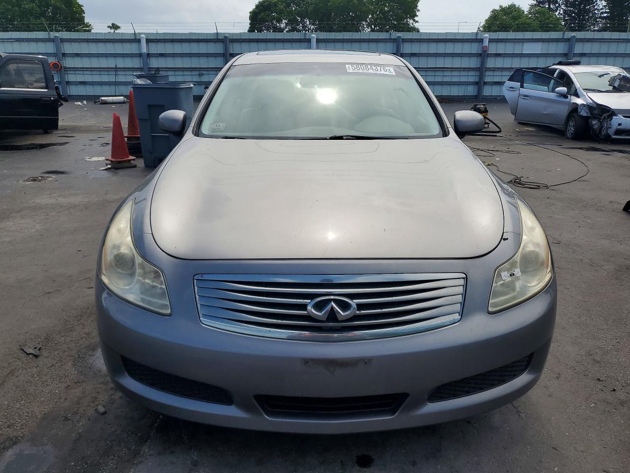 2008 Infiniti G35 Base Gray vin: JNKBV61EX8M207392