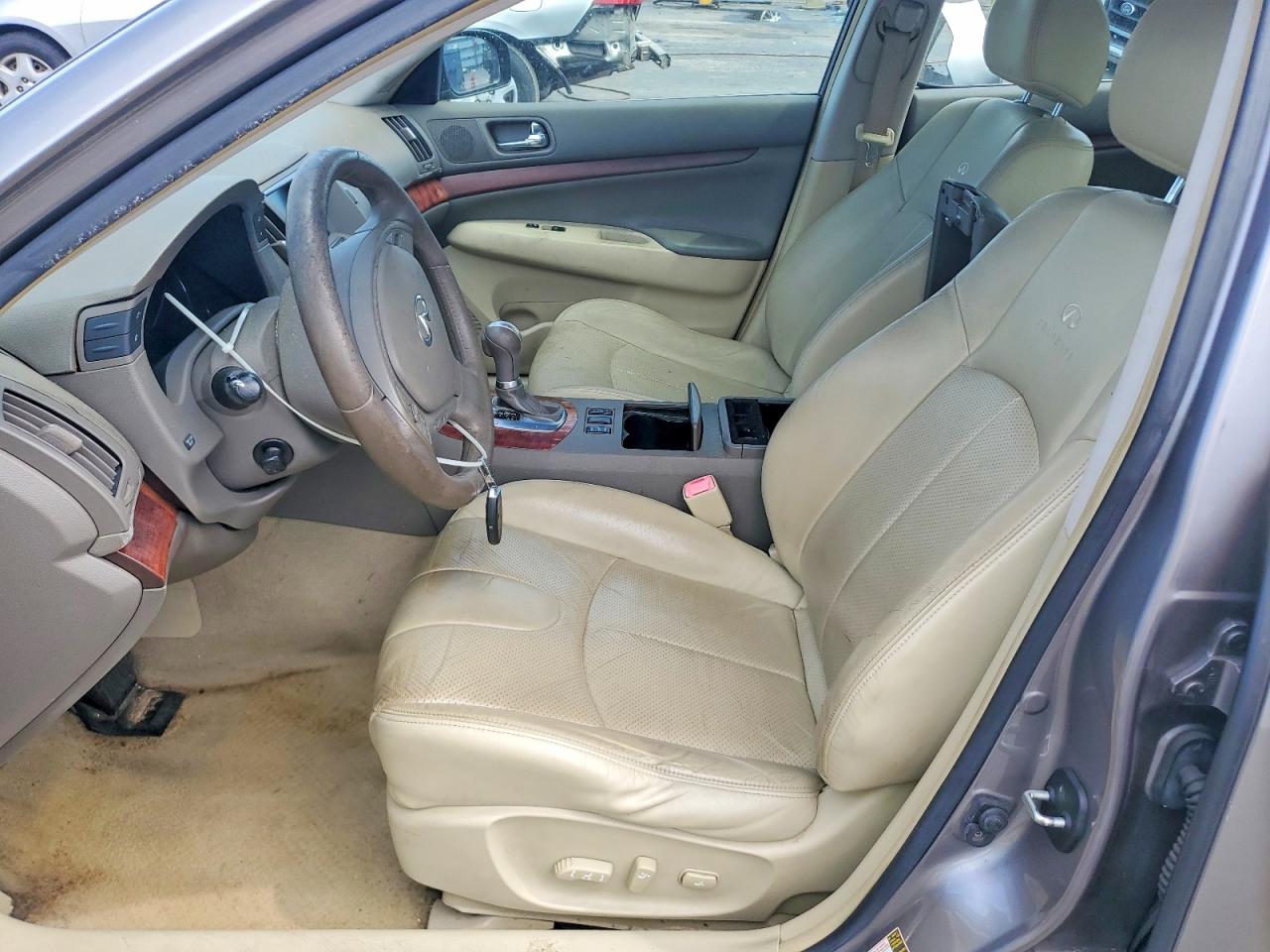 2008 Infiniti G35 Base Gray vin: JNKBV61EX8M207392
