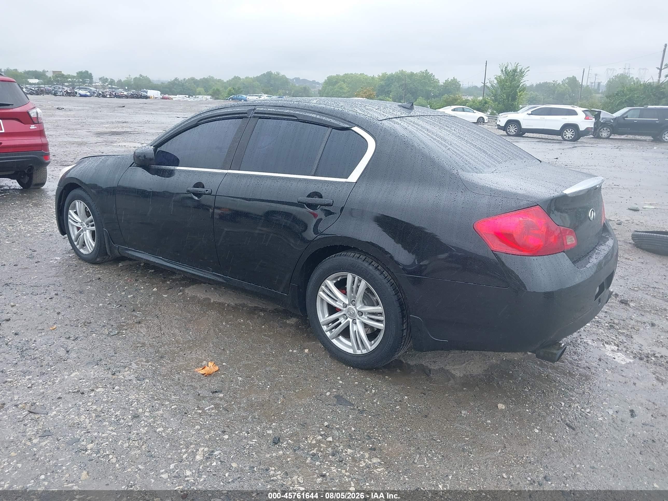 2008 Infiniti G35 Journey Black vin: JNKBV61EX8M207876