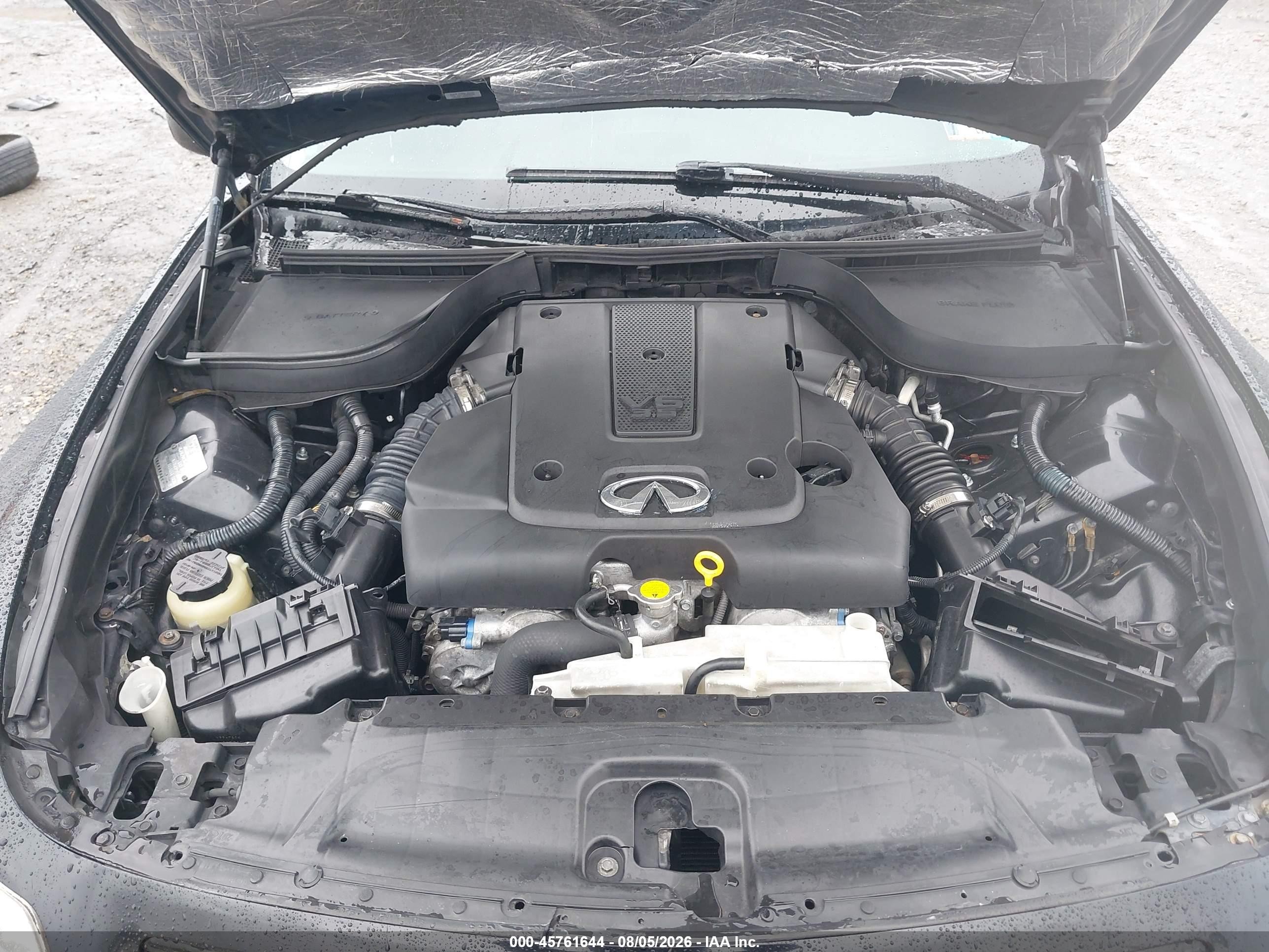 2008 Infiniti G35 Journey Black vin: JNKBV61EX8M207876