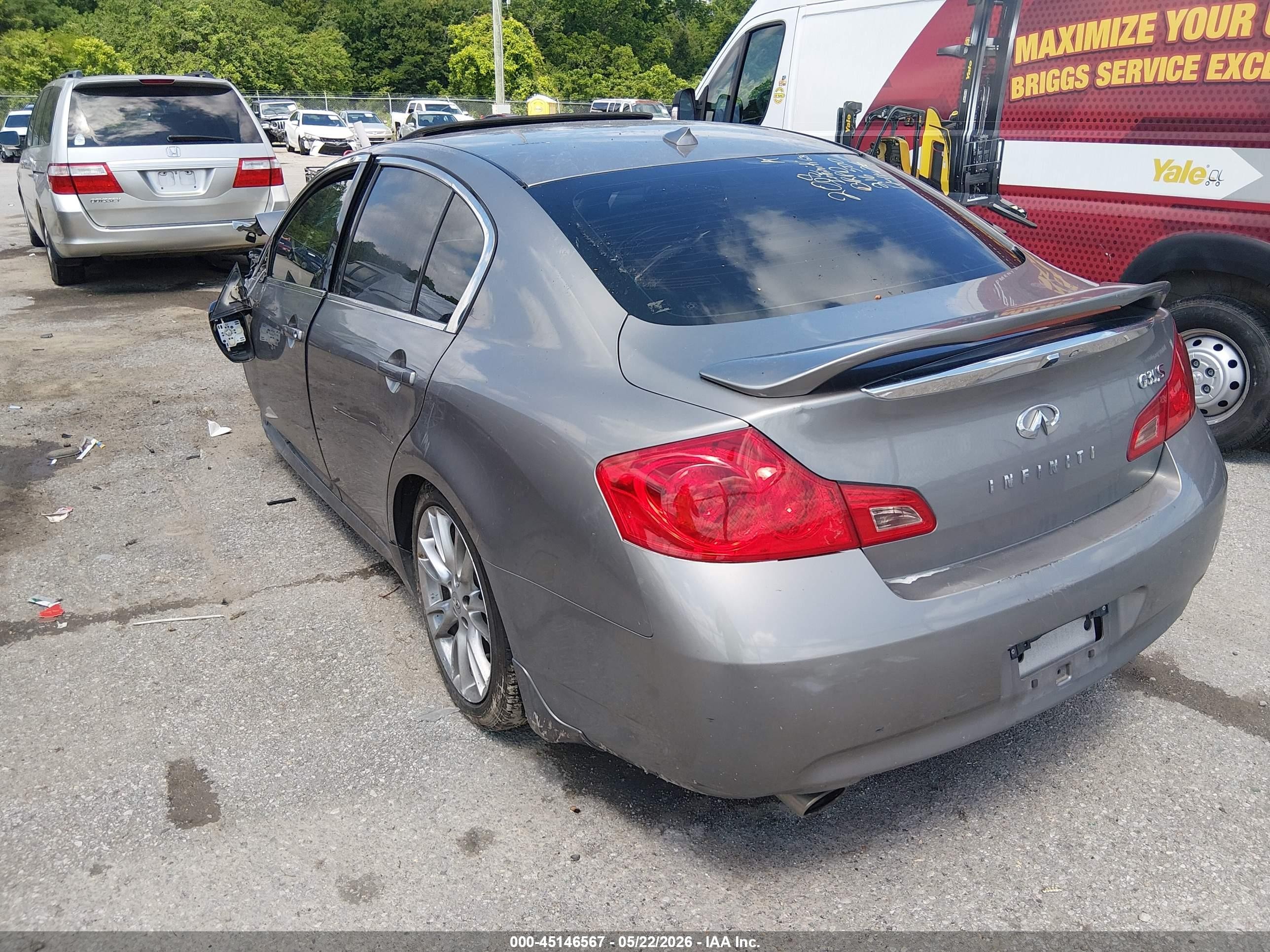2008 Infiniti G35 Journey Gray vin: JNKBV61EX8M216500