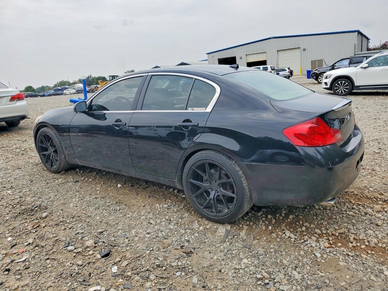 2008 Infiniti G35 Base Black vin: JNKBV61EX8M218019