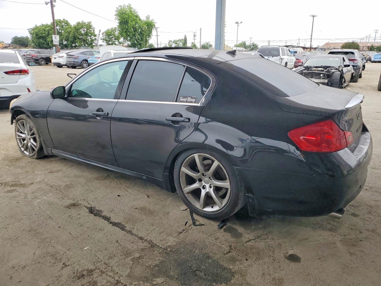 2008 Infiniti G35 Base Угольный vin: JNKBV61EX8M218313