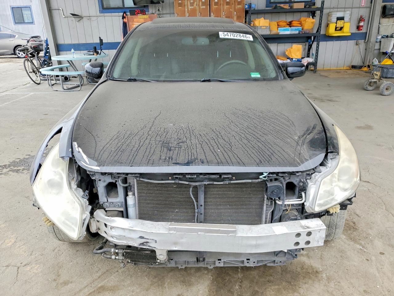 2008 Infiniti G35 Base Угольный vin: JNKBV61EX8M218313