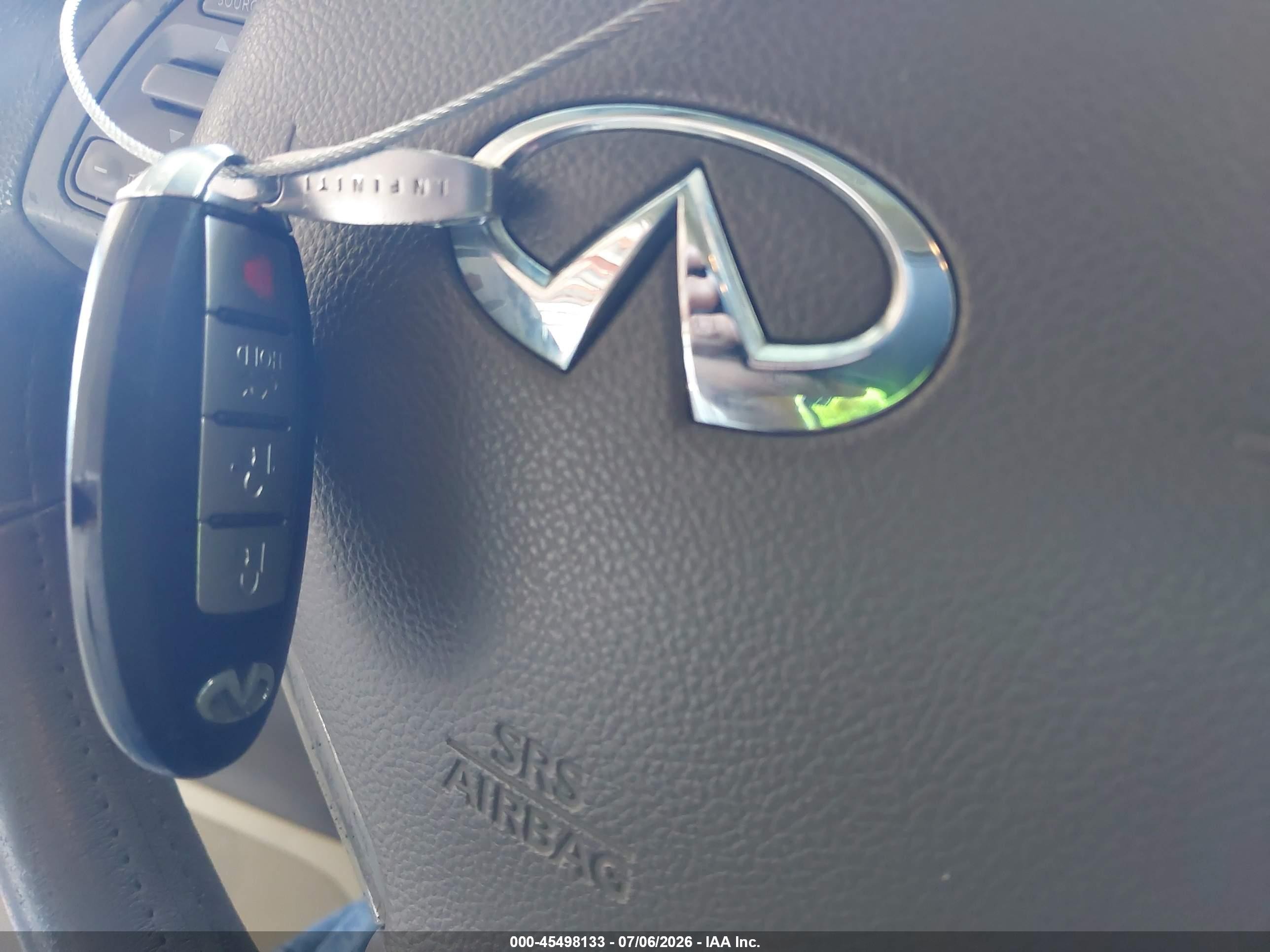 2008 Infiniti G35   White vin: JNKBV61EX8M220045