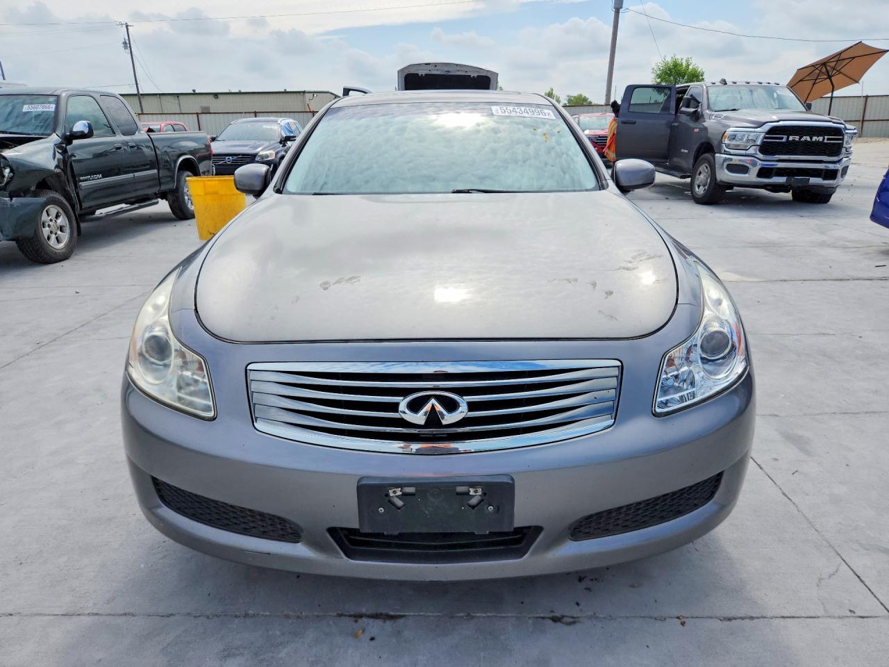 2008 Infiniti G35 Base Gray vin: JNKBV61EX8M225889