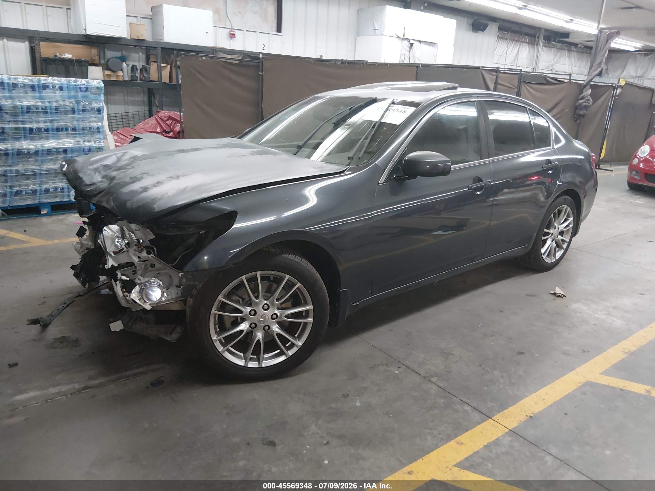 2008 Infiniti G35 Journey Gray vin: JNKBV61EX8M226833