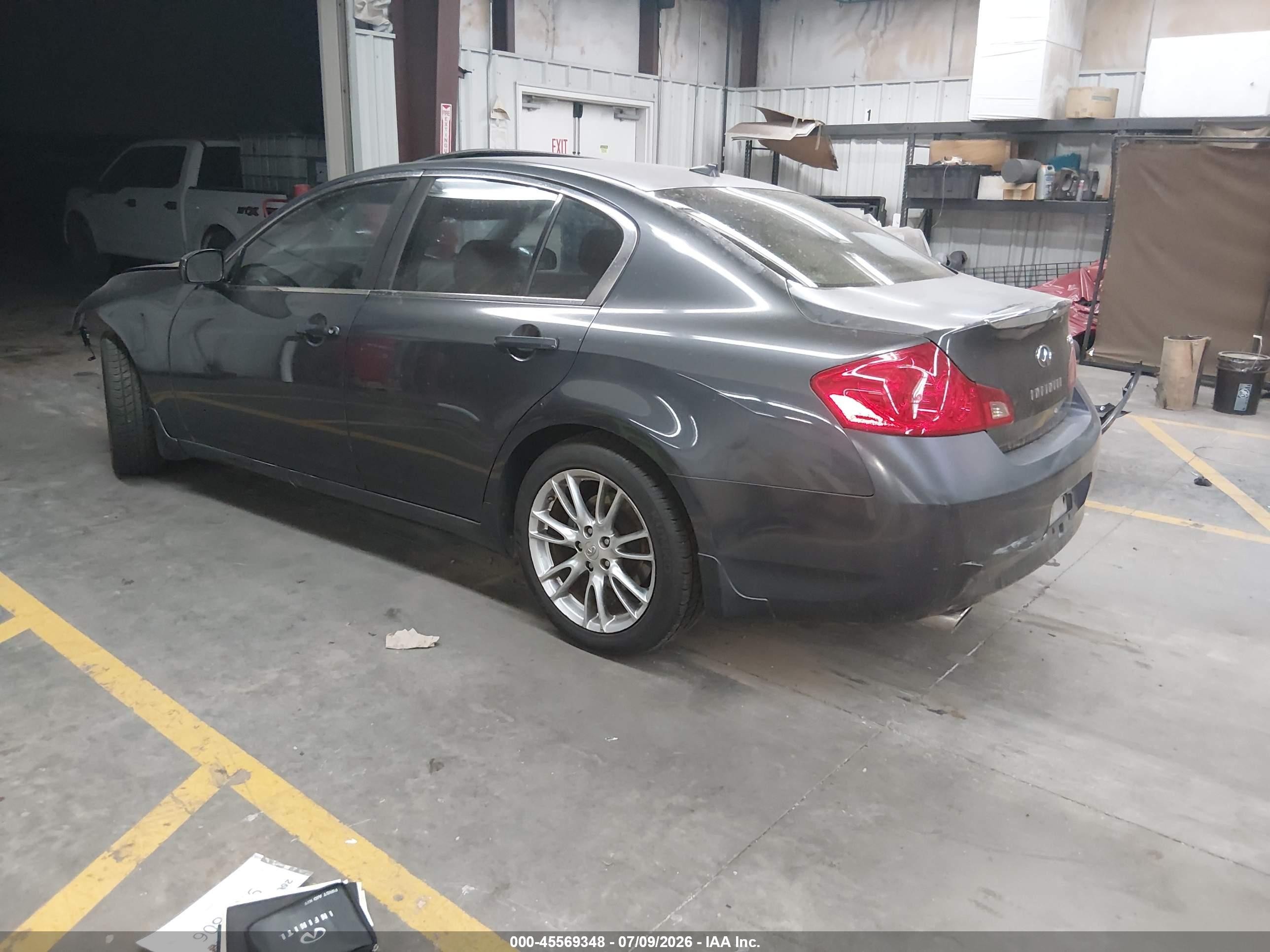 2008 Infiniti G35 Journey Gray vin: JNKBV61EX8M226833