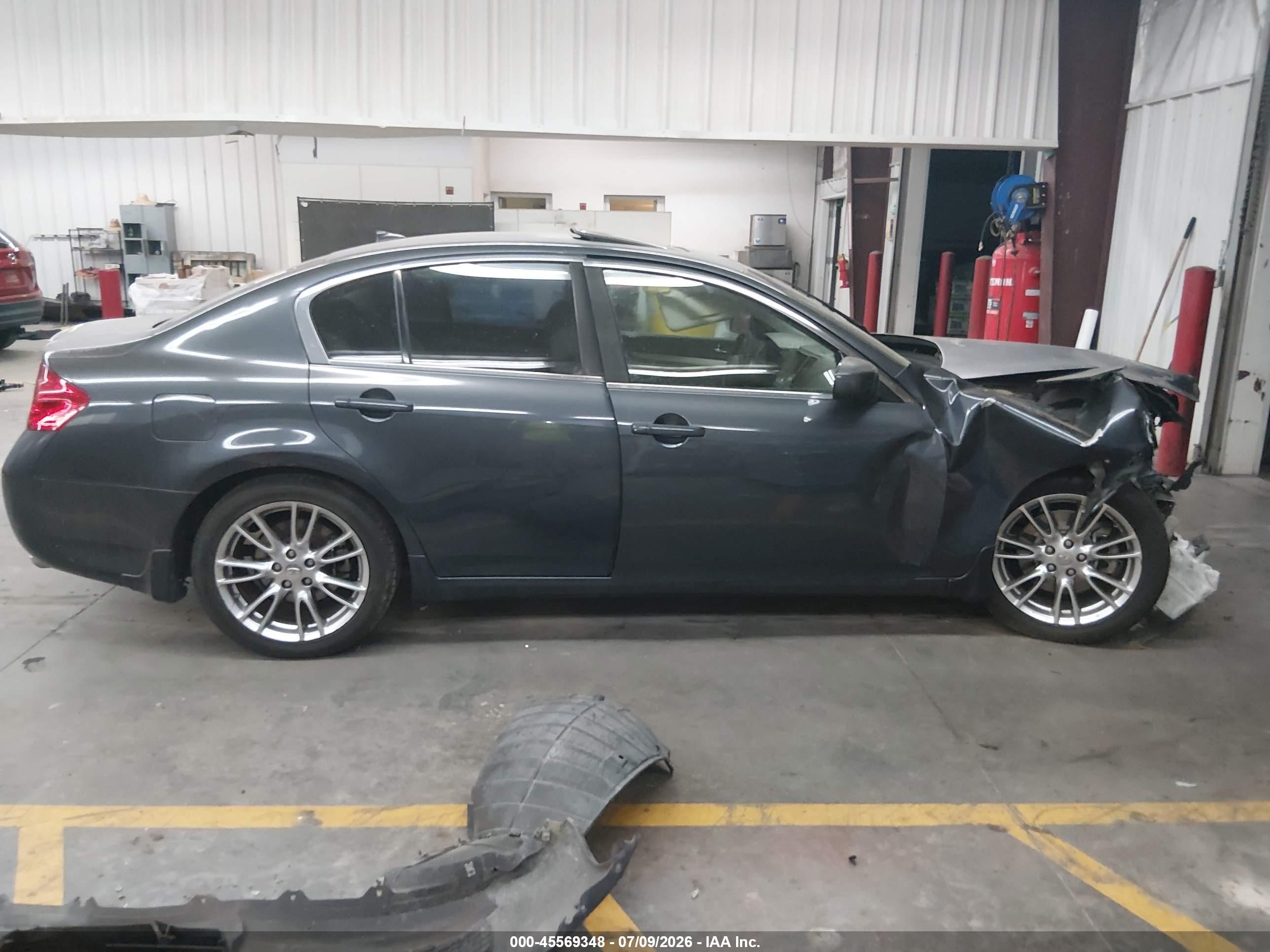 2008 Infiniti G35 Journey Gray vin: JNKBV61EX8M226833