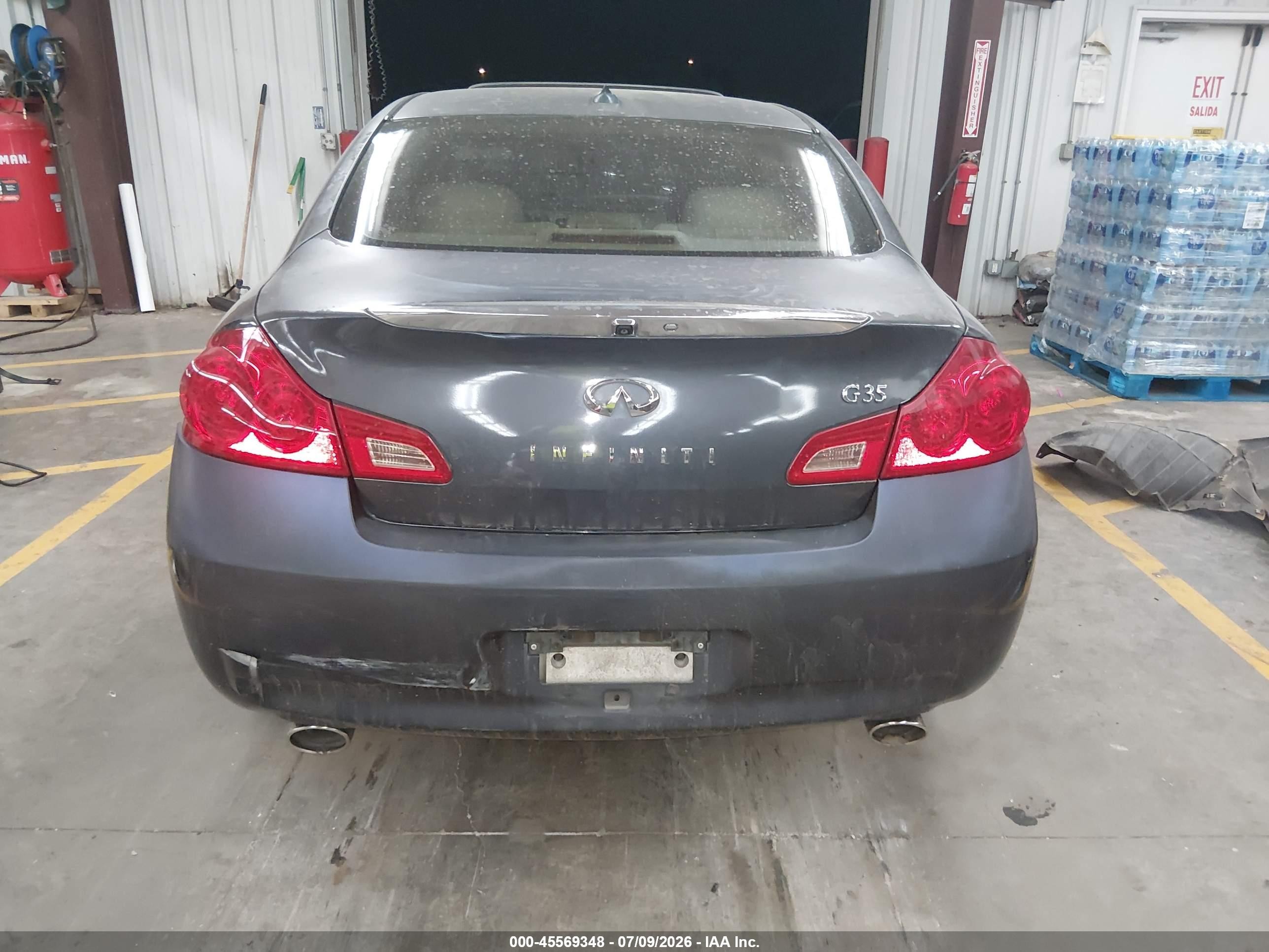 2008 Infiniti G35 Journey Gray vin: JNKBV61EX8M226833
