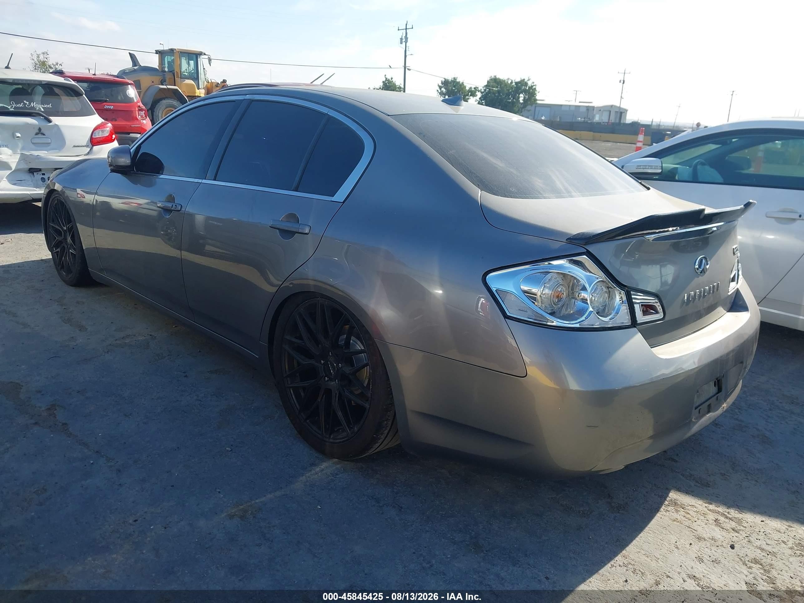 2008 Infiniti G35 Journey Gray vin: JNKBV61EX8M228971