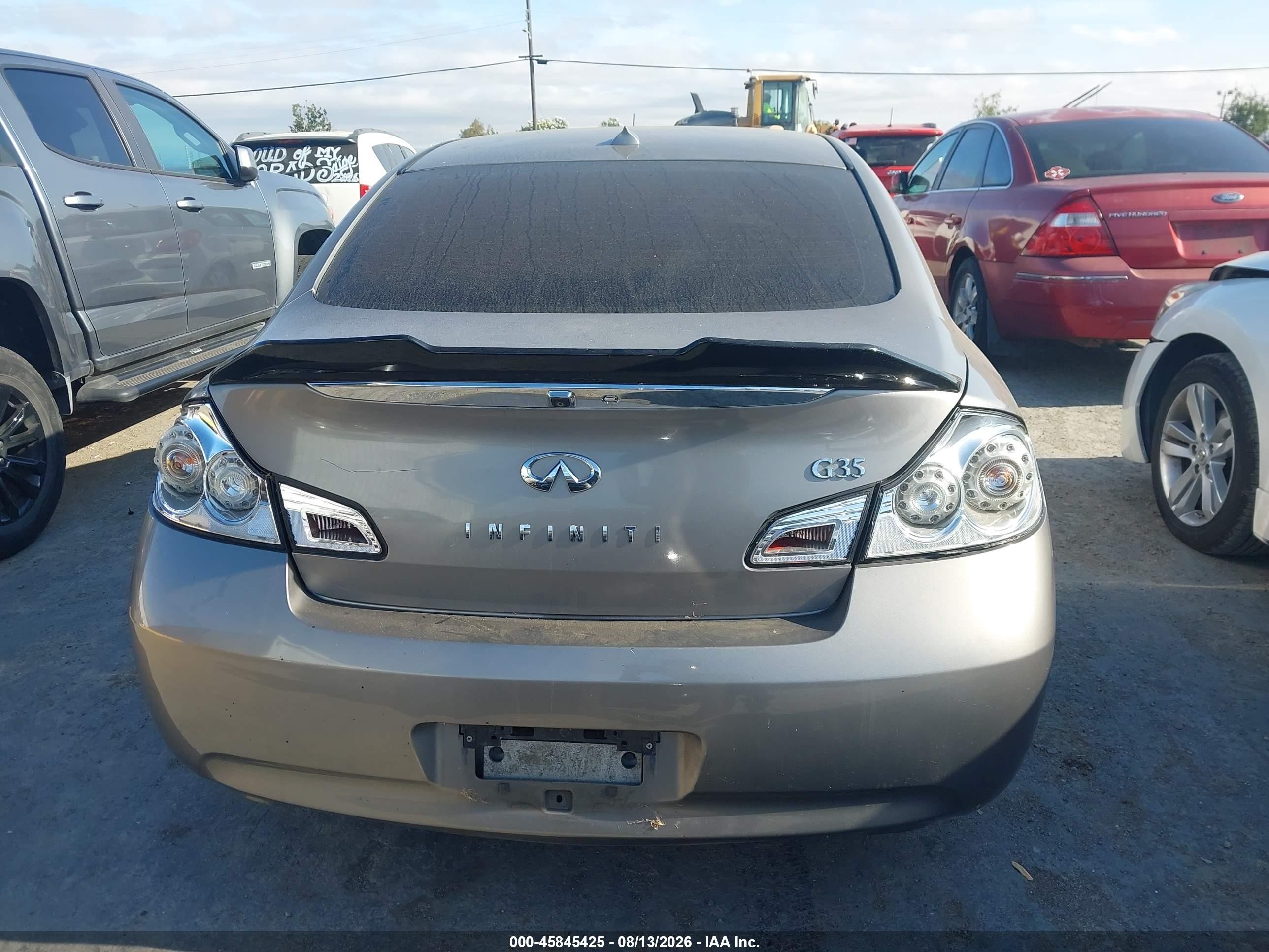 2008 Infiniti G35 Journey Gray vin: JNKBV61EX8M228971
