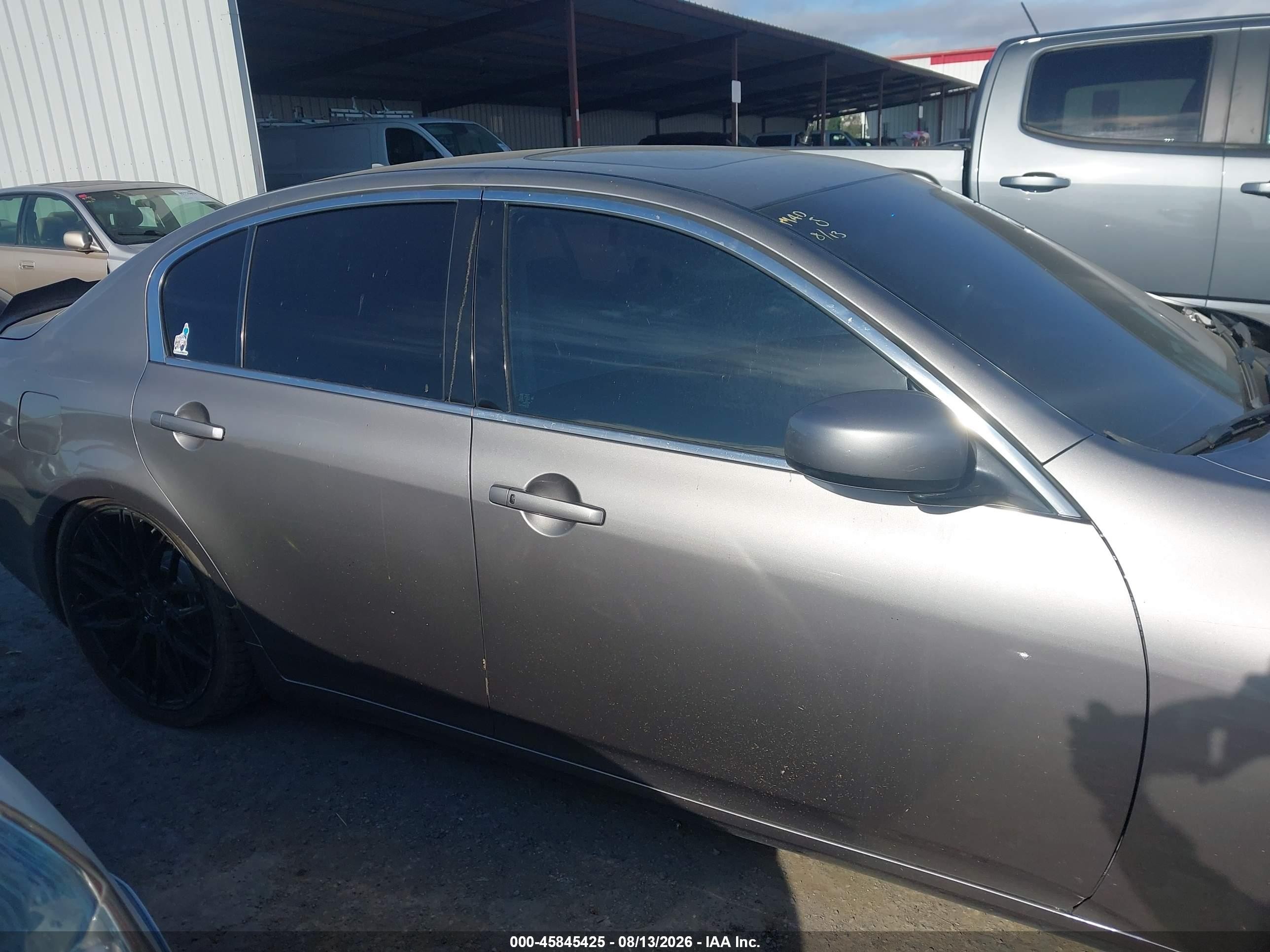 2008 Infiniti G35 Journey Gray vin: JNKBV61EX8M228971