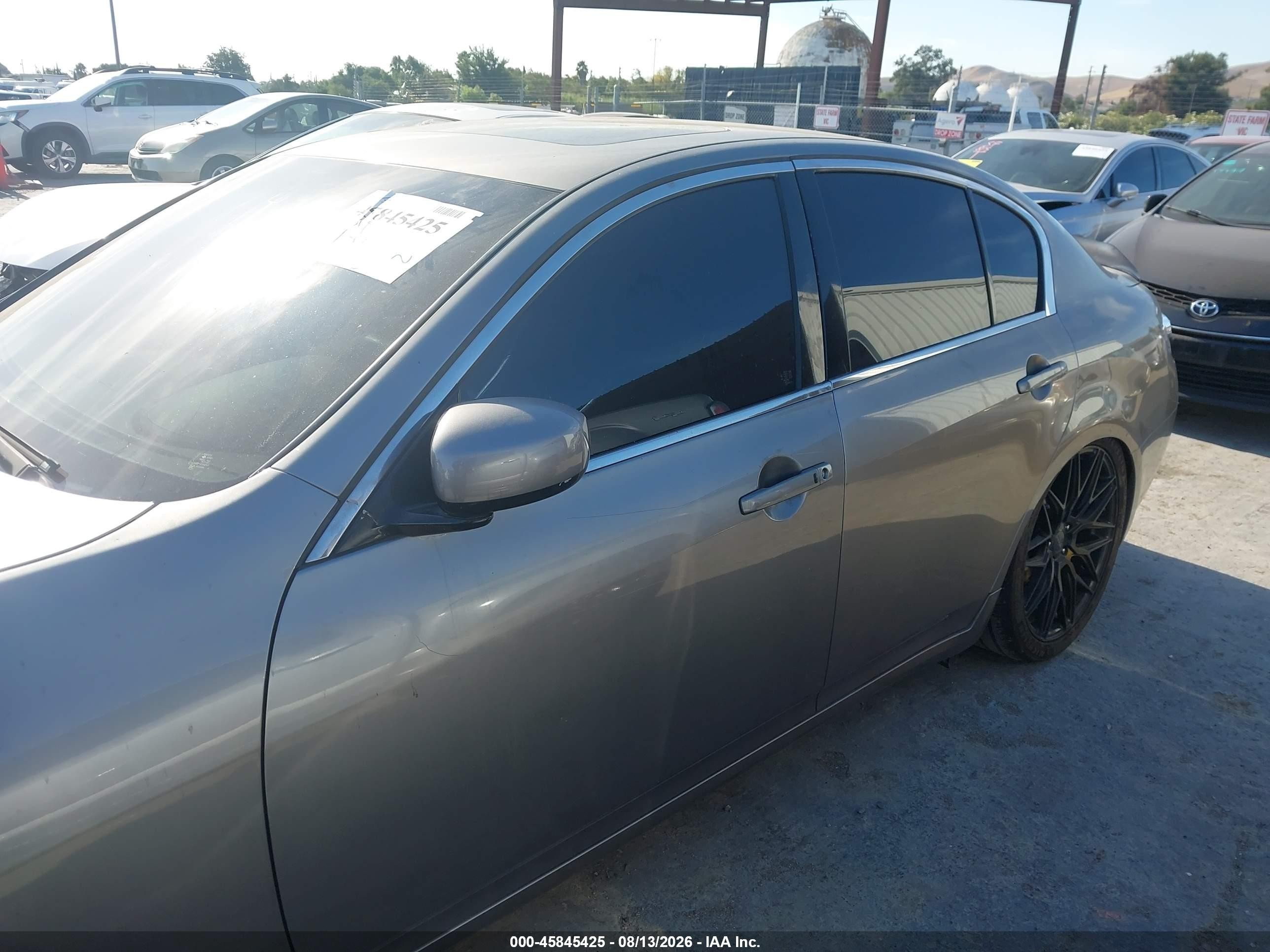 2008 Infiniti G35 Journey Gray vin: JNKBV61EX8M228971