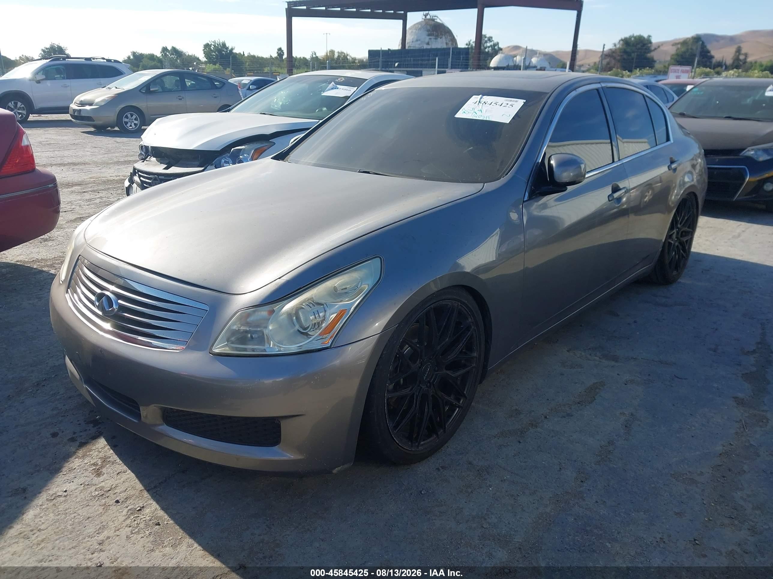 2008 Infiniti G35 Journey Gray vin: JNKBV61EX8M228971