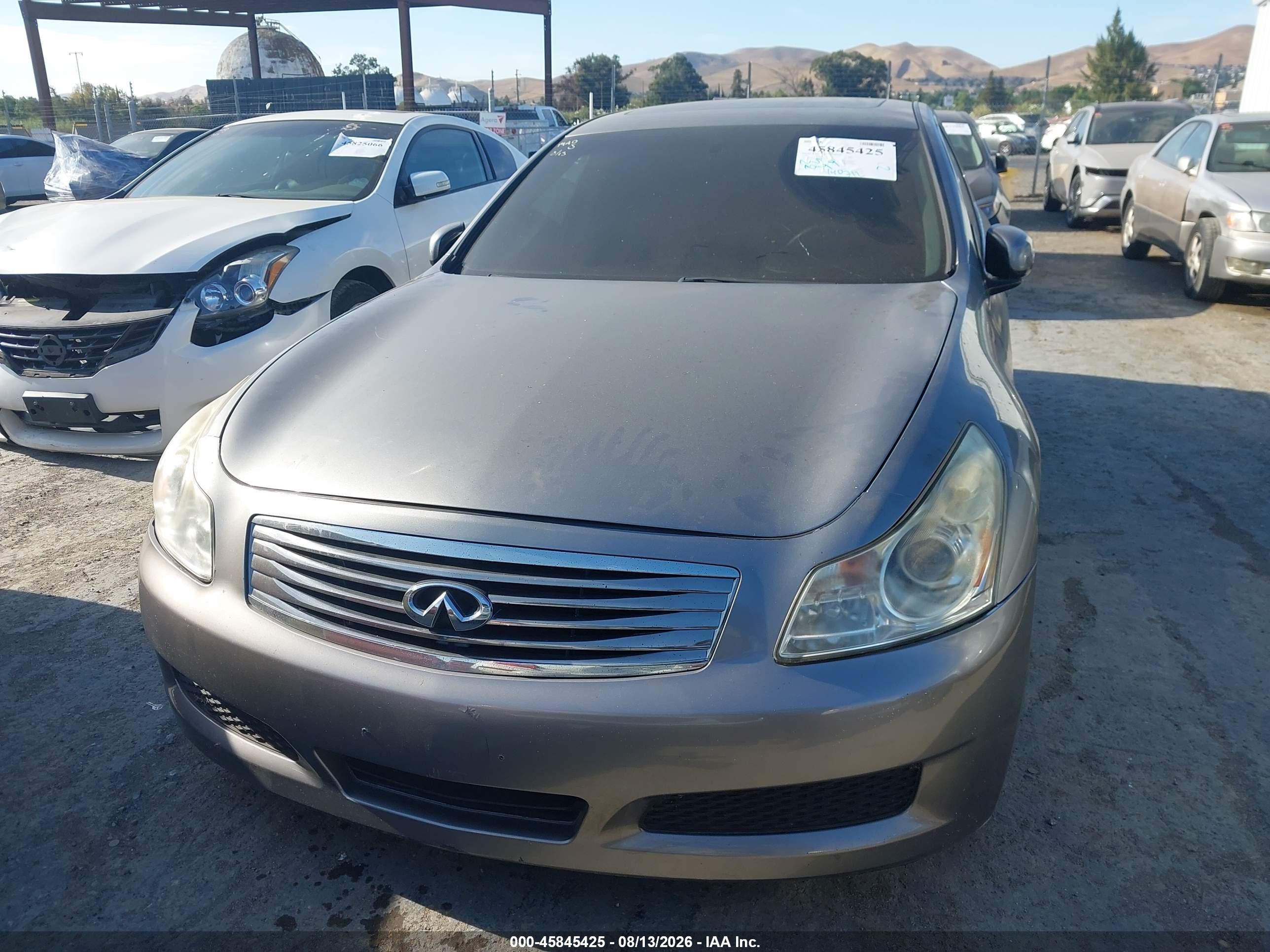 2008 Infiniti G35 Journey Gray vin: JNKBV61EX8M228971