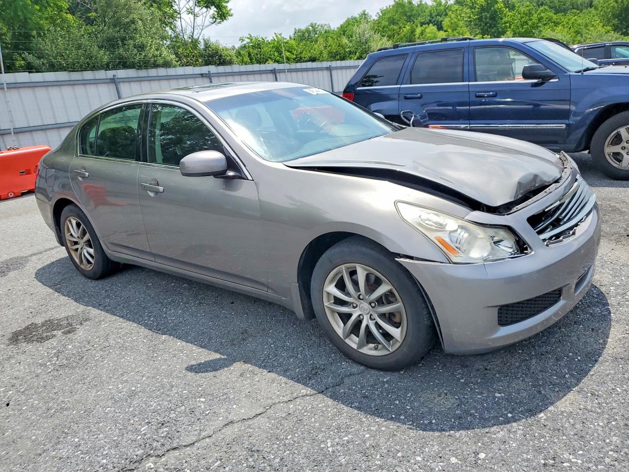 2007 Infiniti G35 X Gray vin: JNKBV61F07M812061
