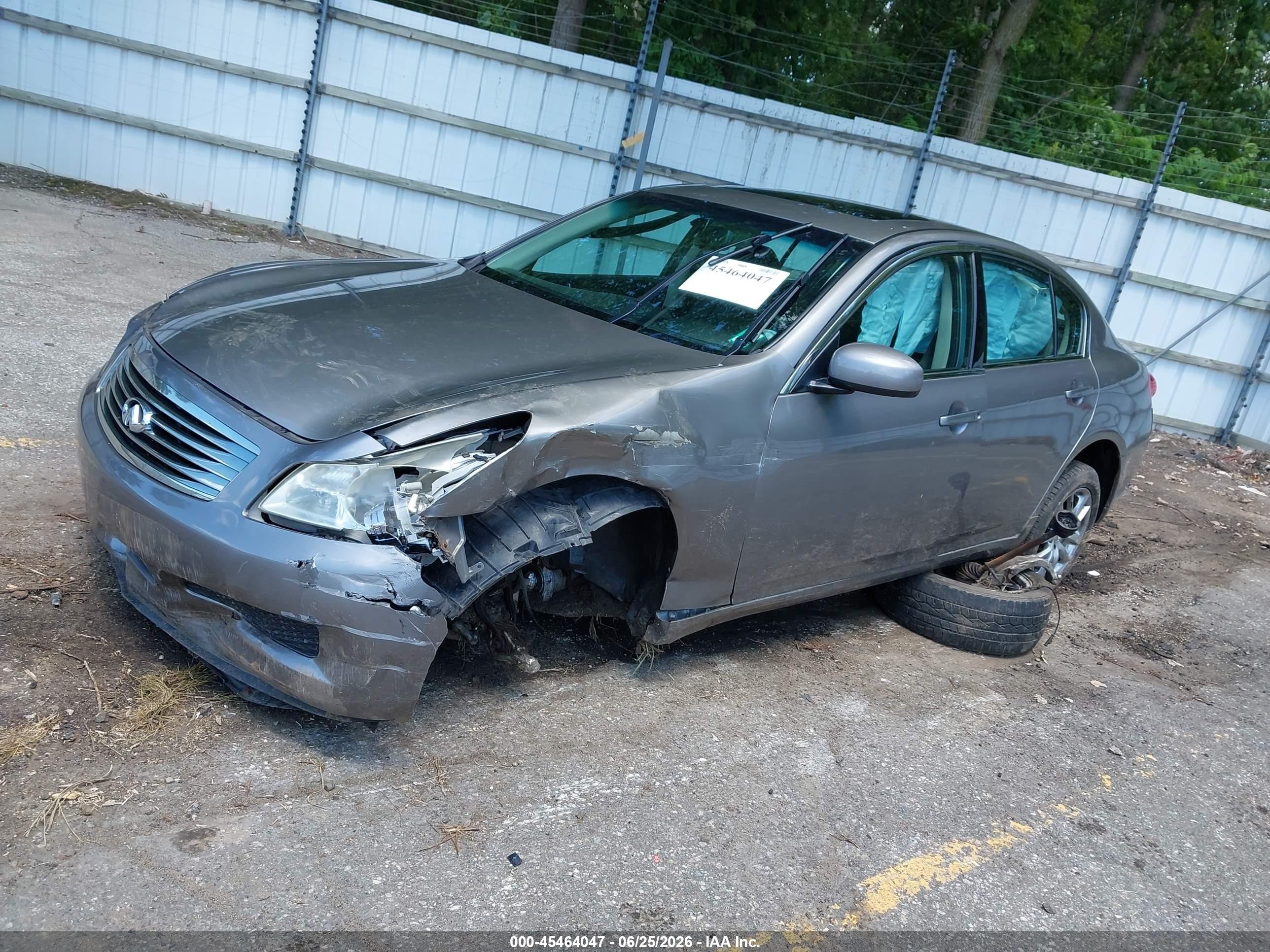 2007 Infiniti G35x   Tan vin: JNKBV61F07M813744