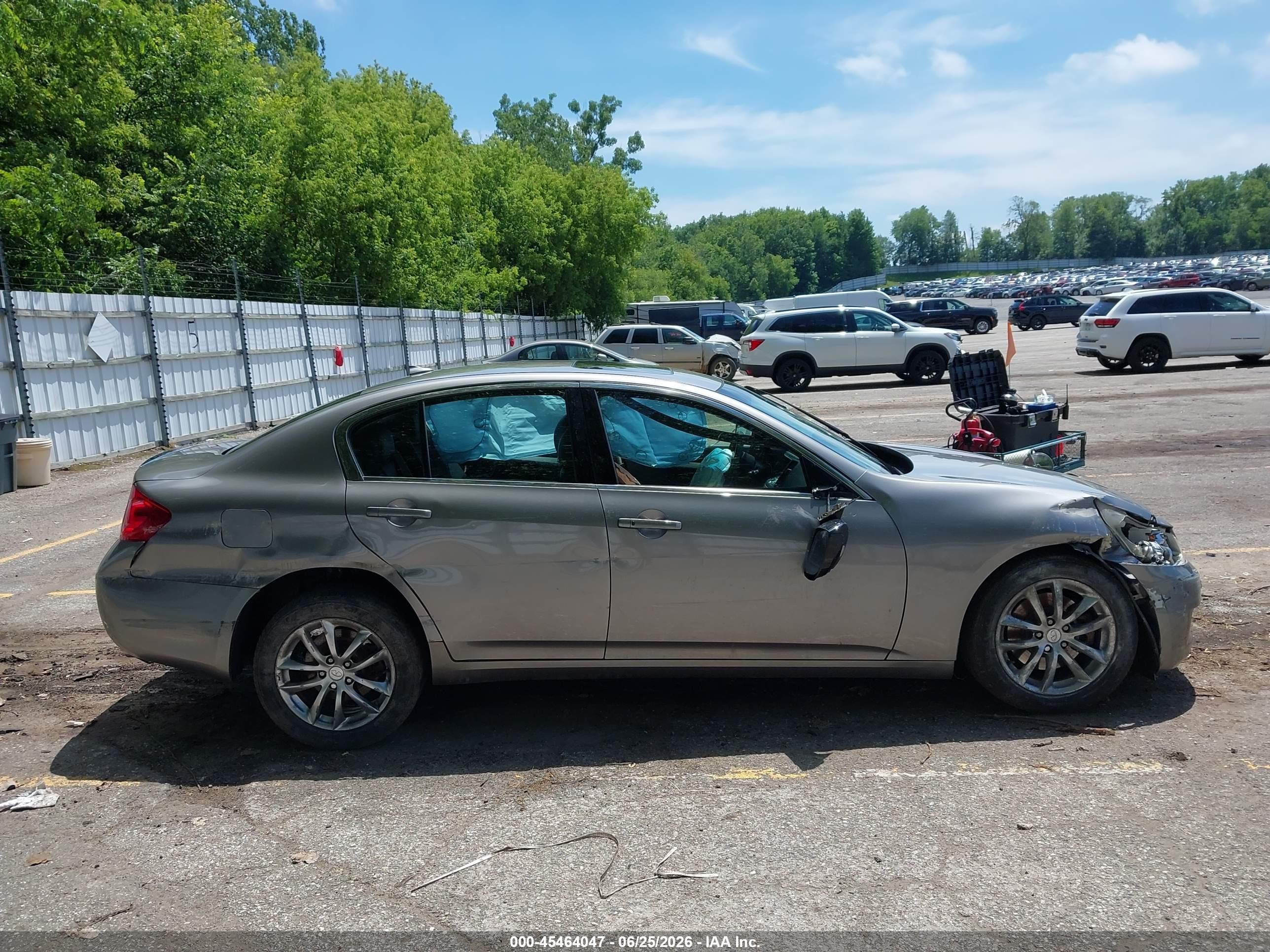 2007 Infiniti G35x   Tan vin: JNKBV61F07M813744