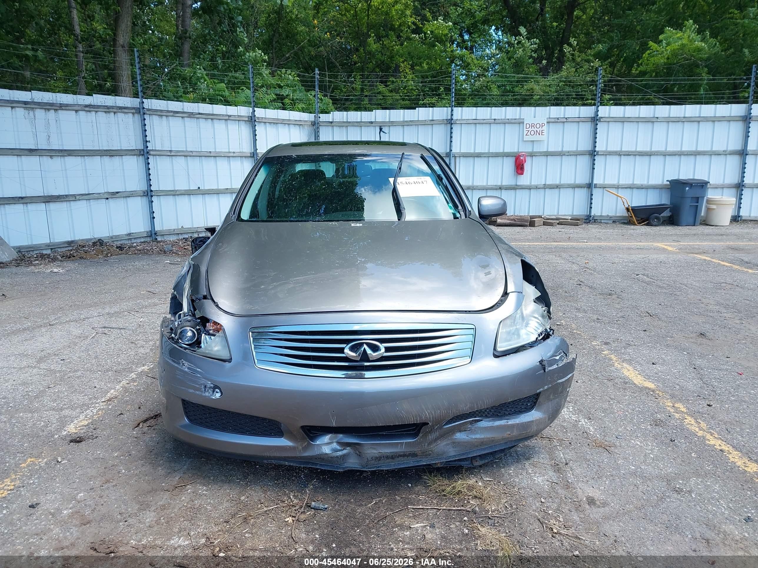 2007 Infiniti G35x   Tan vin: JNKBV61F07M813744