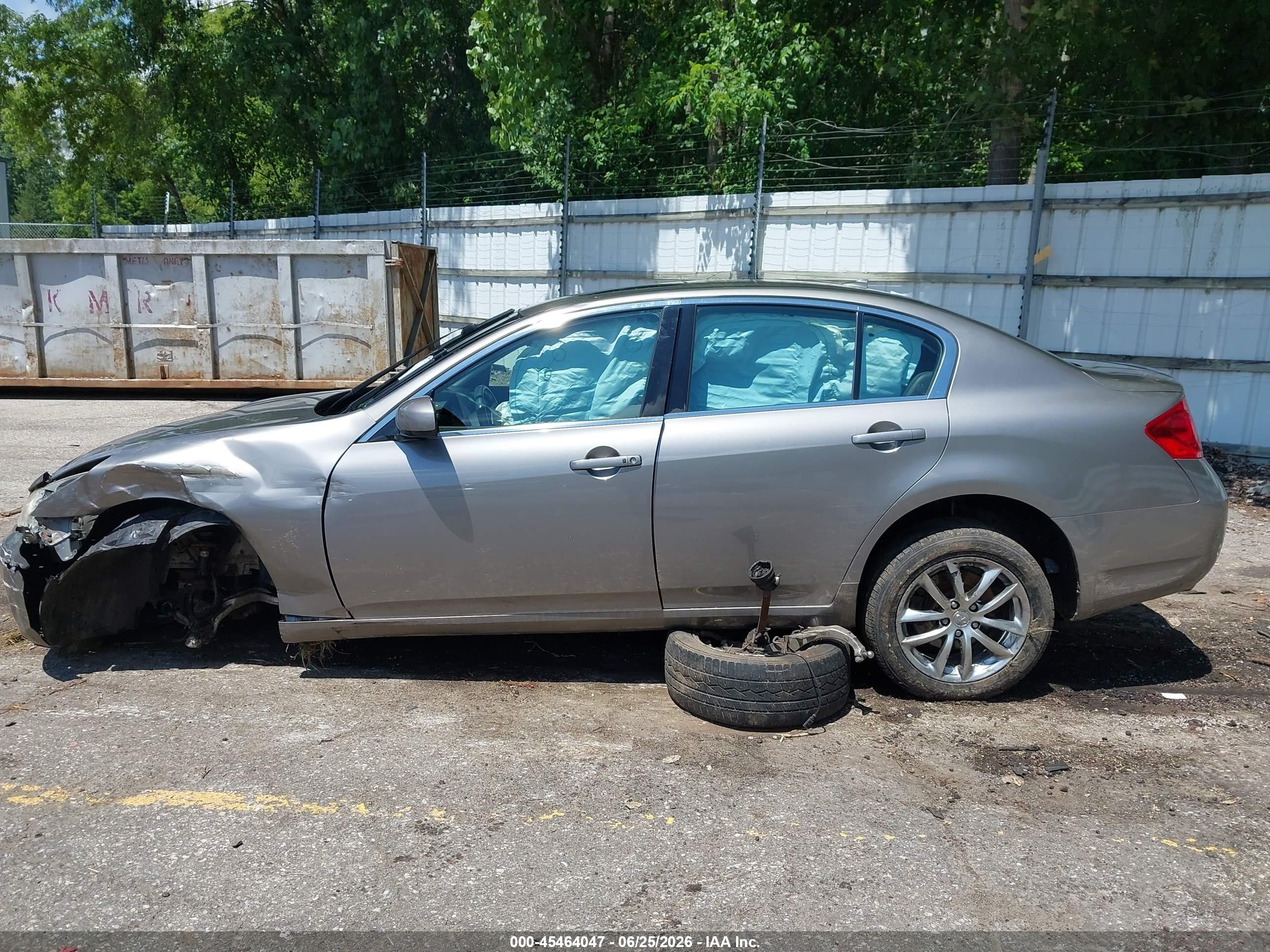 2007 Infiniti G35x   Tan vin: JNKBV61F07M813744