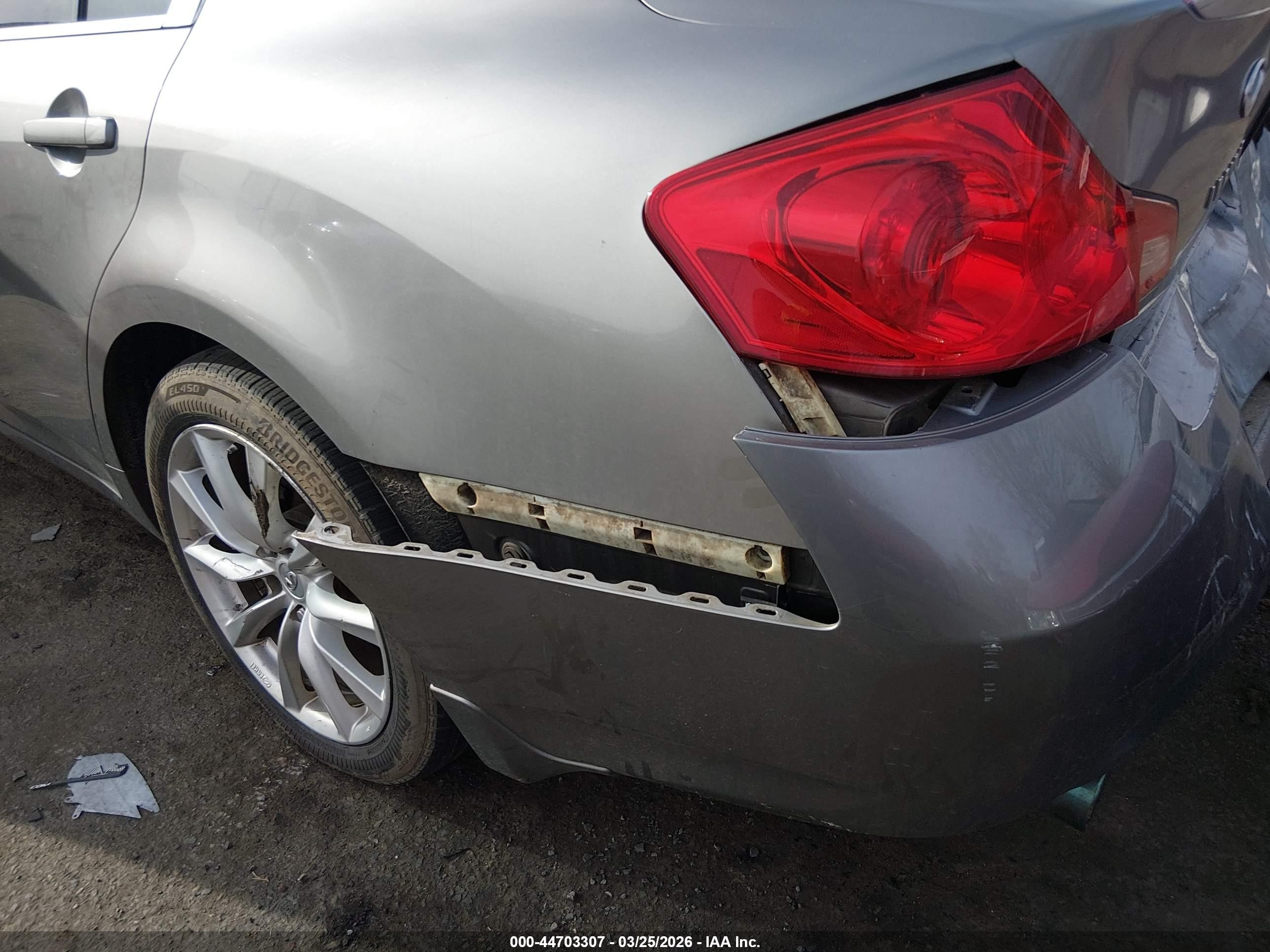 2008 Infiniti G35x Gray vin: JNKBV61F08M251295