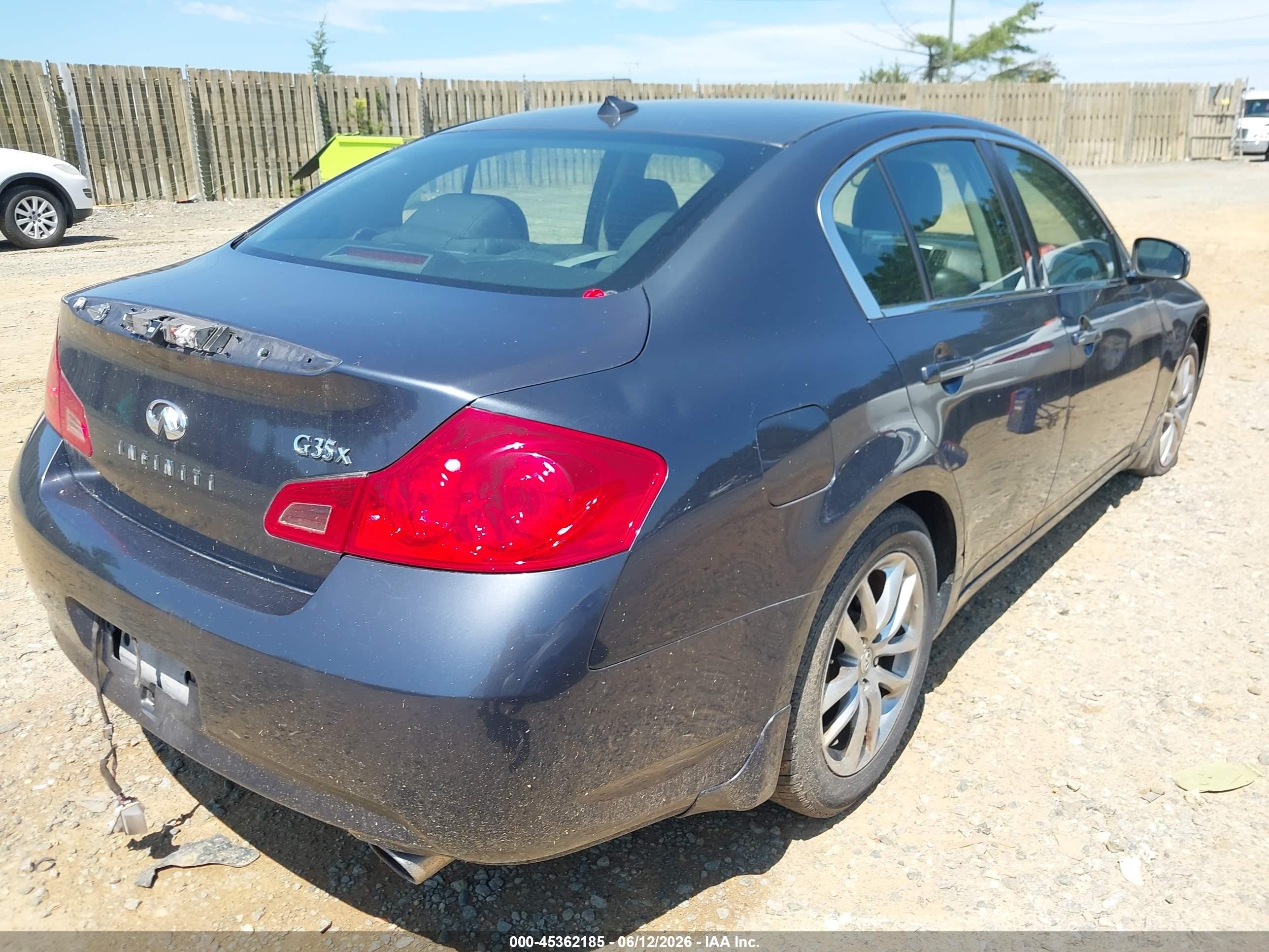 2008 Infiniti G35x   Серый vin: JNKBV61F08M262989
