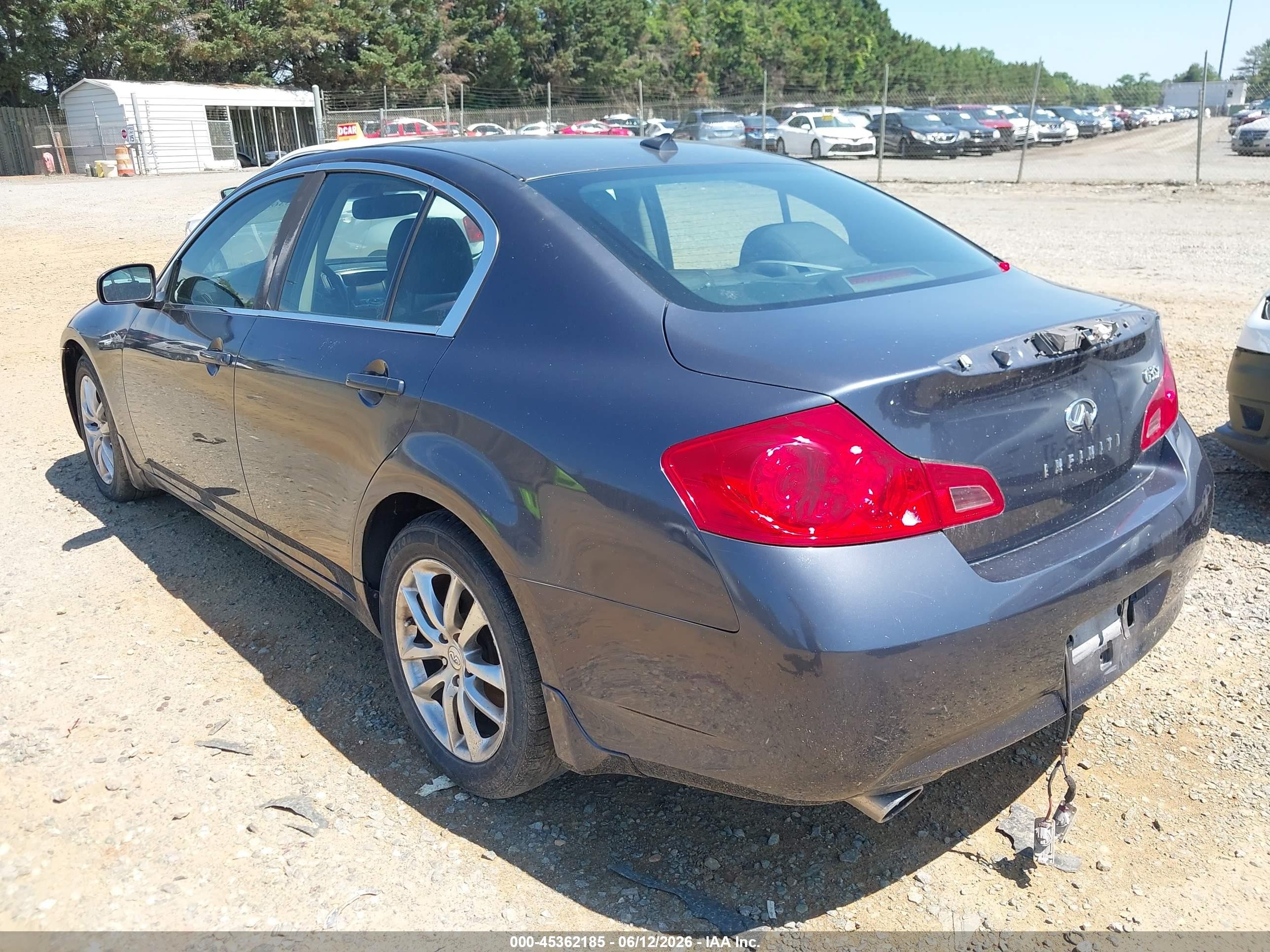 2008 Infiniti G35x   Серый vin: JNKBV61F08M262989