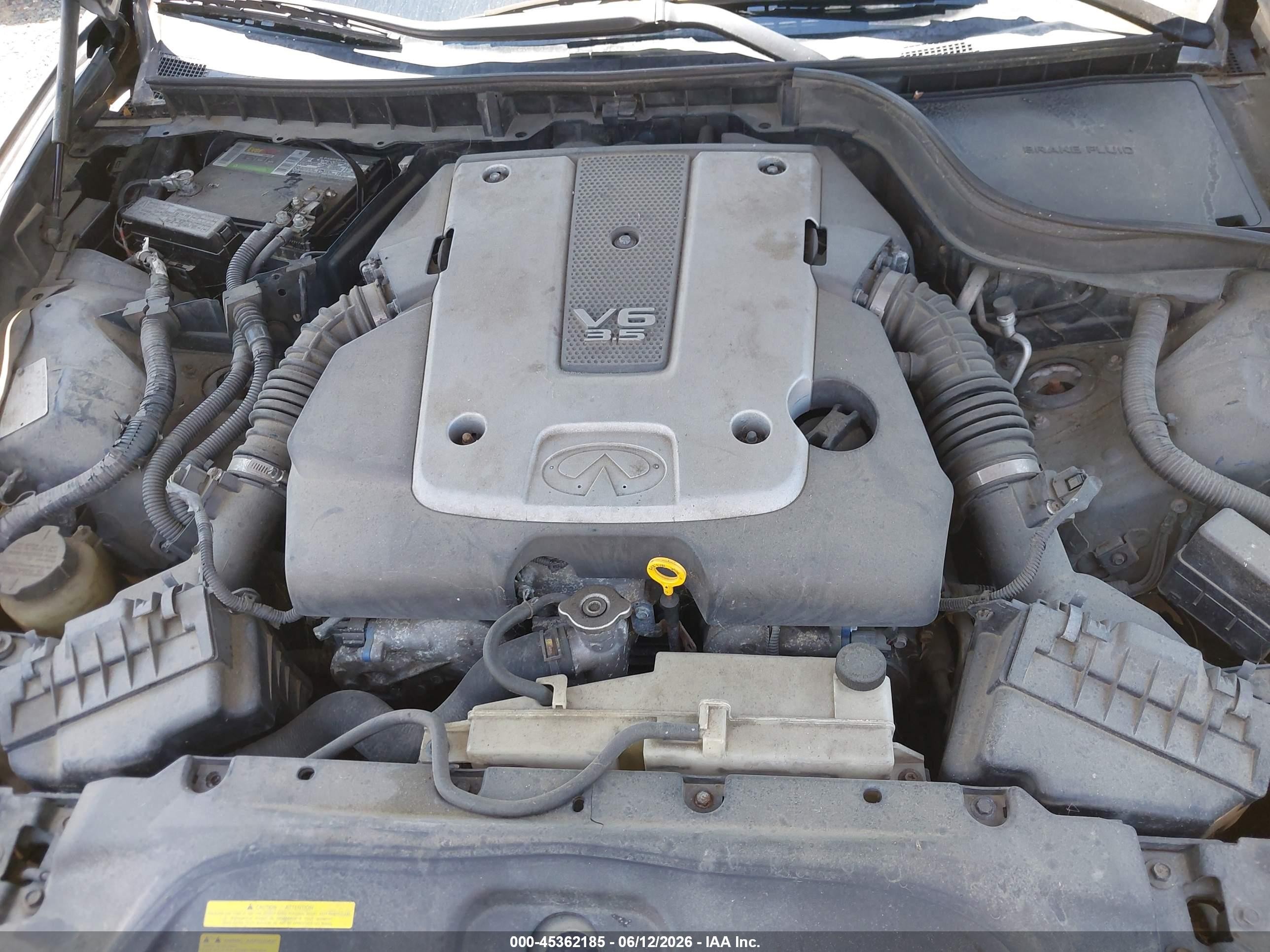 2008 Infiniti G35x   Серый vin: JNKBV61F08M262989