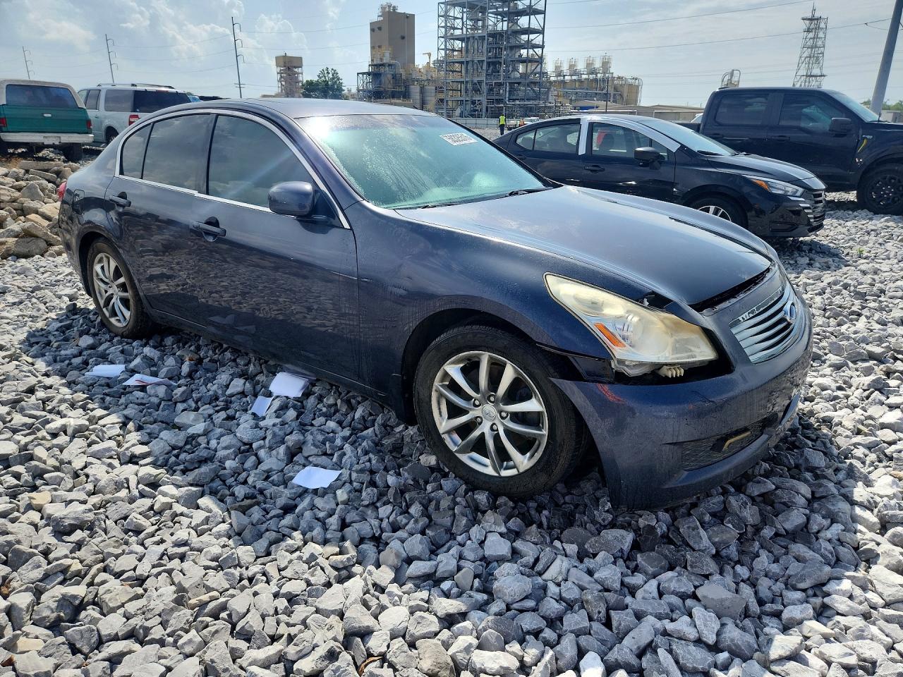 2008 Infiniti G35 X Синий vin: JNKBV61F08M263530