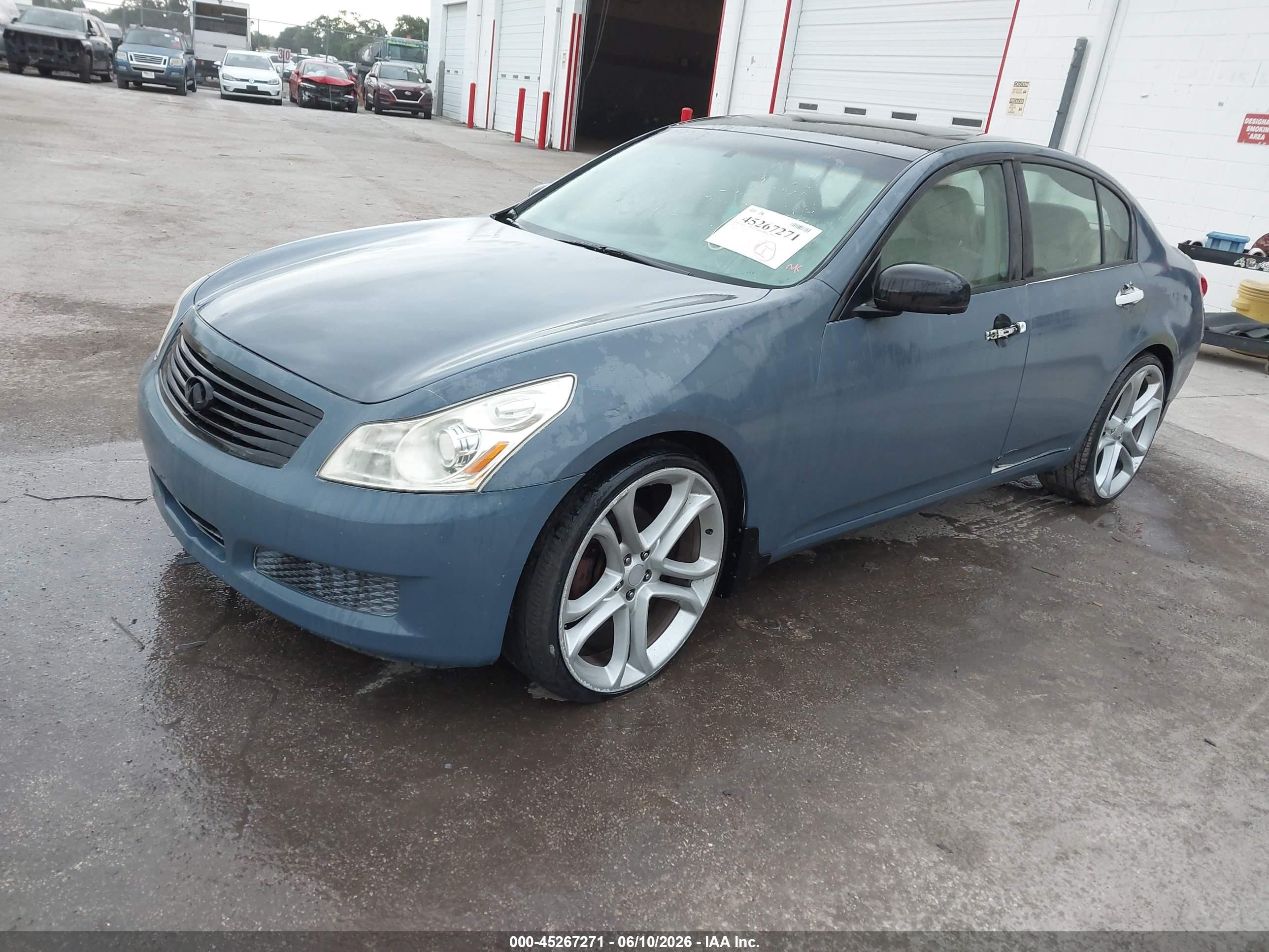 2007 Infiniti G35x   Gray vin: JNKBV61F17M803563
