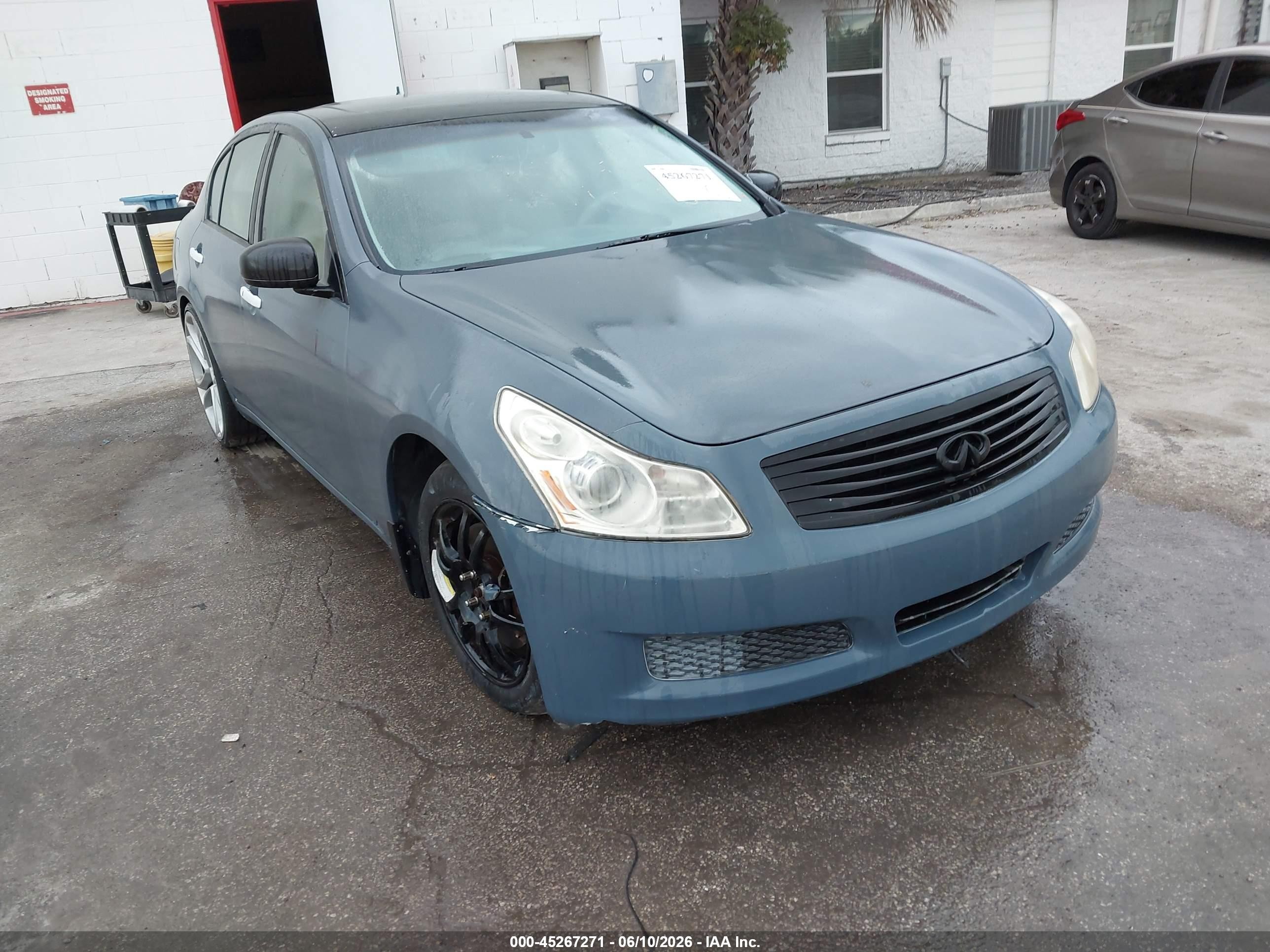 2007 Infiniti G35x   Gray vin: JNKBV61F17M803563