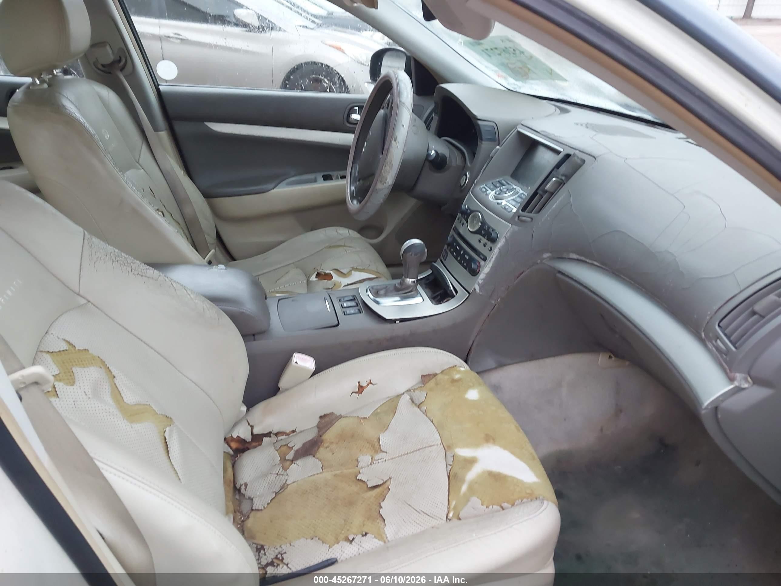 2007 Infiniti G35x   Gray vin: JNKBV61F17M803563