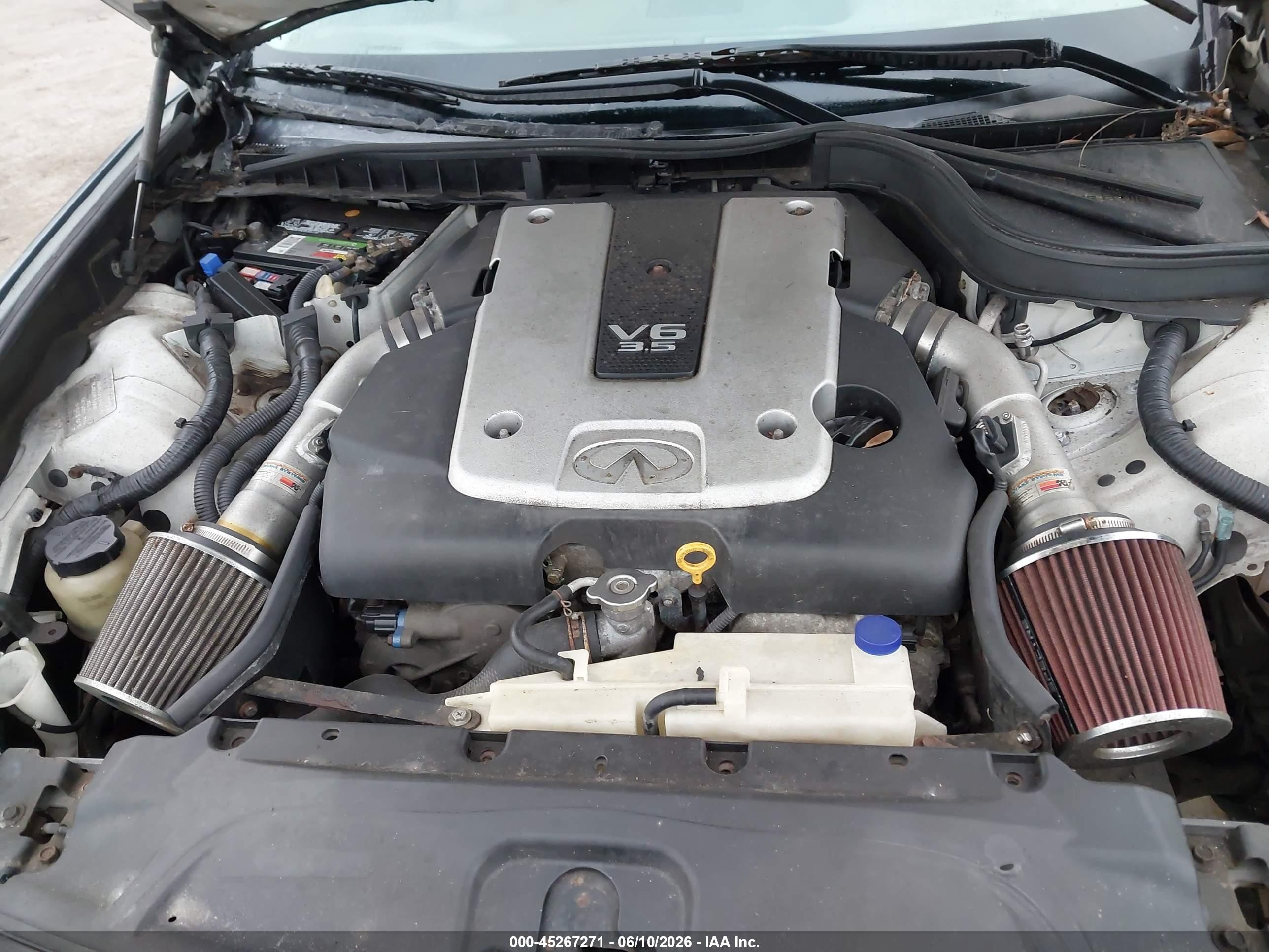2007 Infiniti G35x   Gray vin: JNKBV61F17M803563