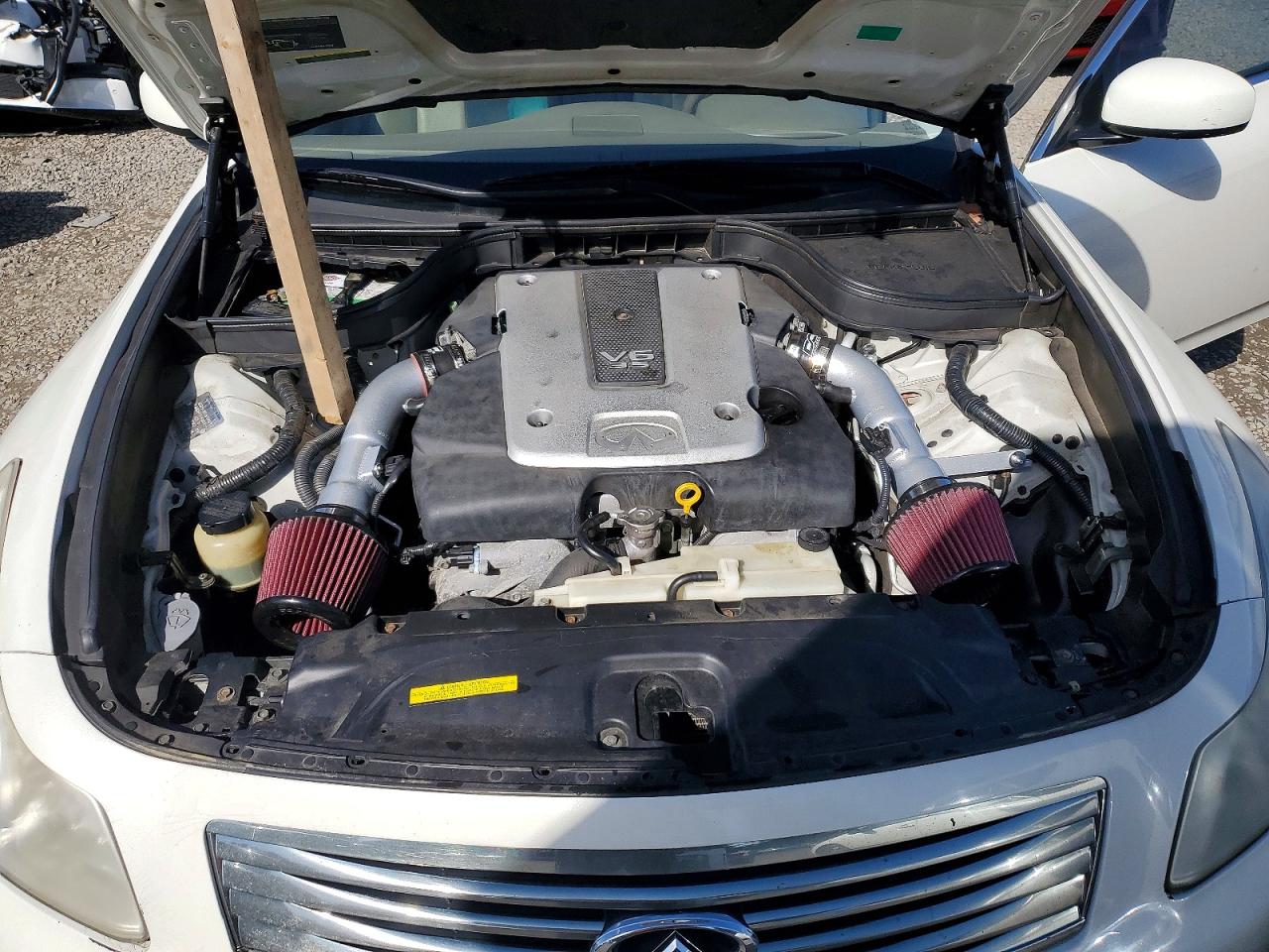 2007 Infiniti G35 X White vin: JNKBV61F17M809248