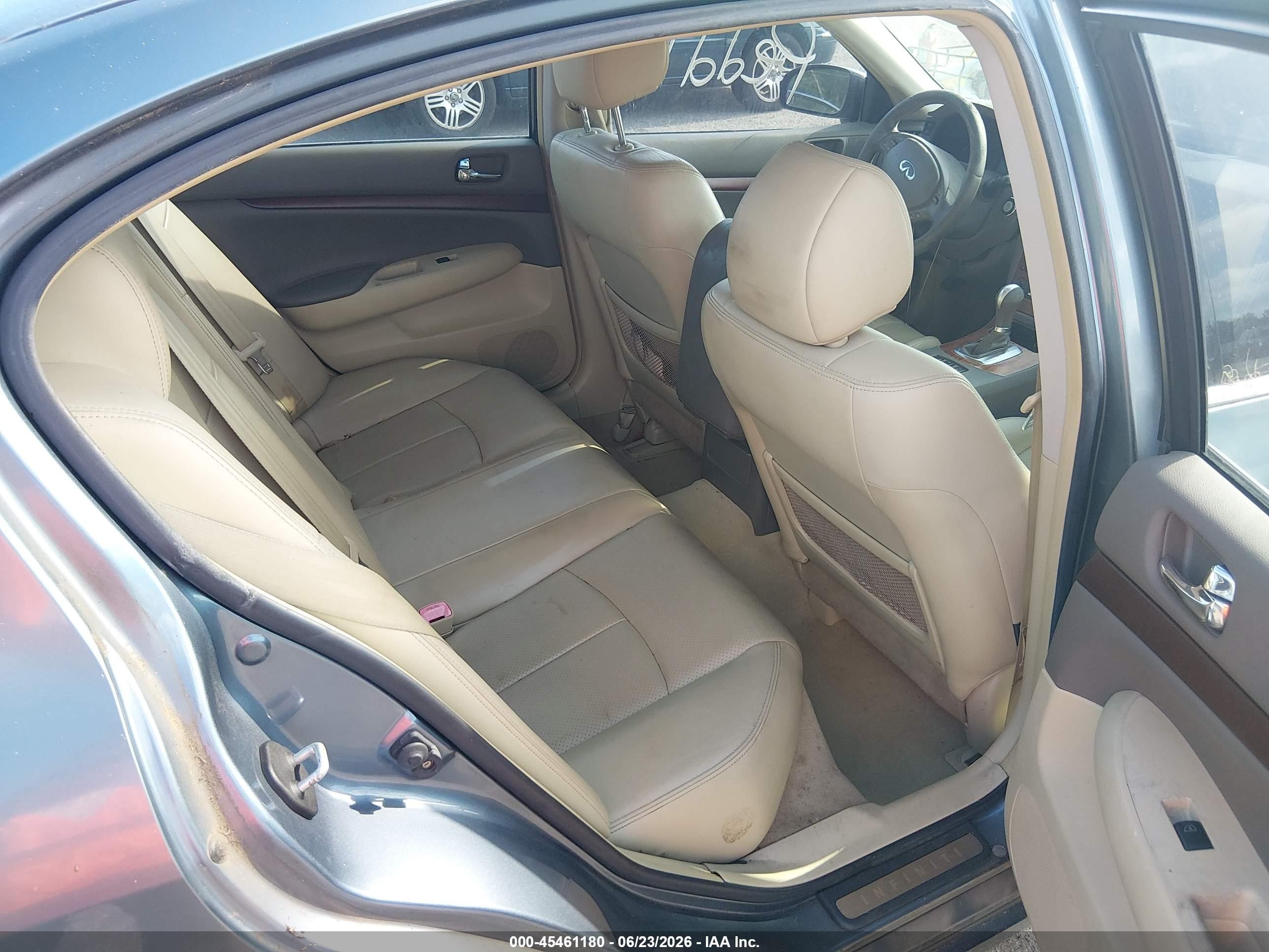 2007 Infiniti G35x   Blue vin: JNKBV61F17M813994