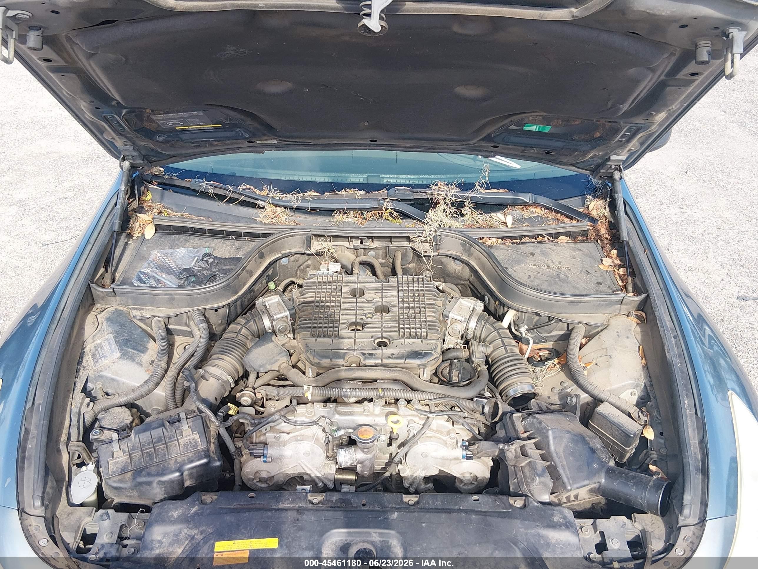 2007 Infiniti G35x   Blue vin: JNKBV61F17M813994