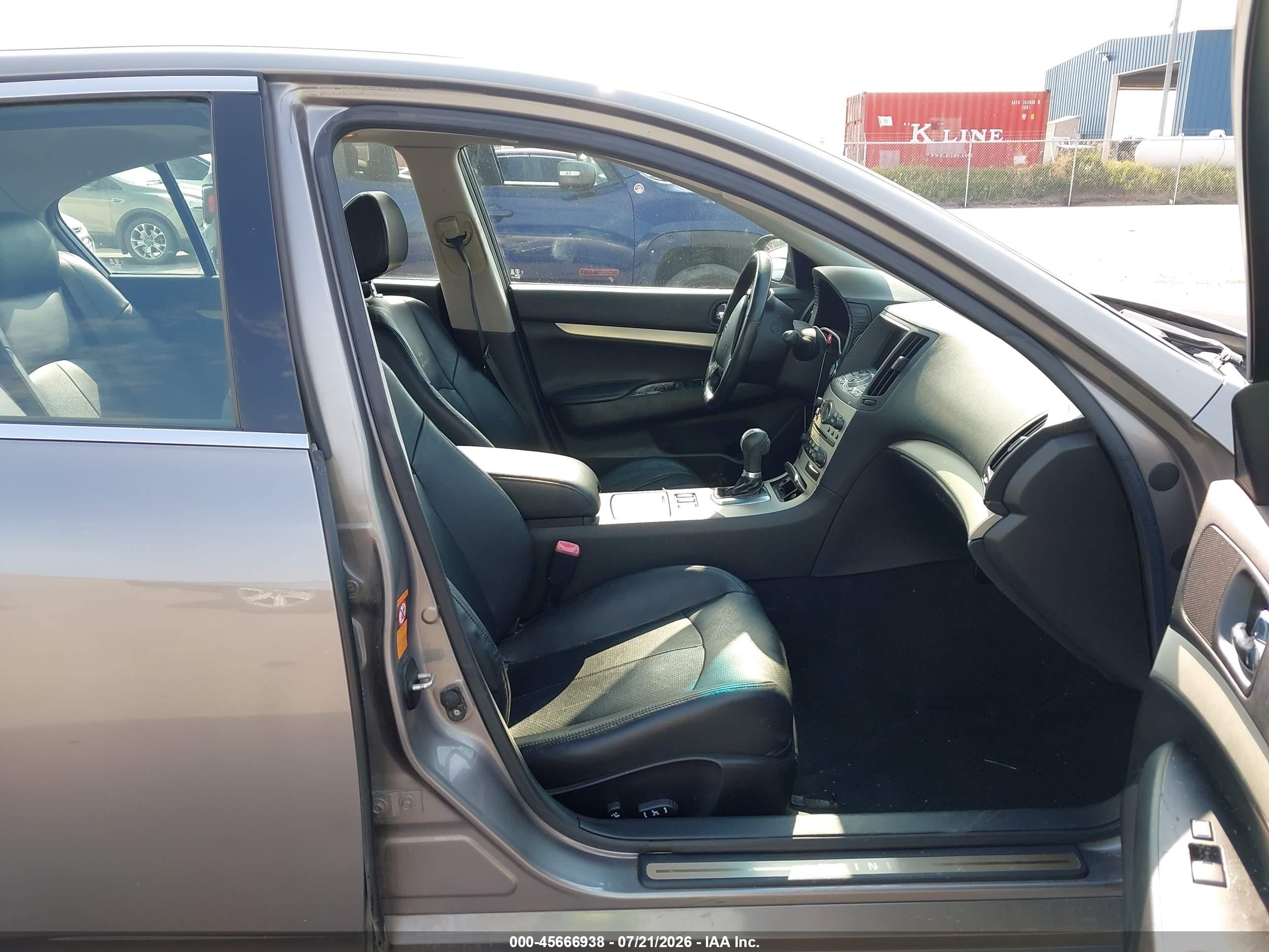 2007 Infiniti G35x   Gray vin: JNKBV61F17M815258