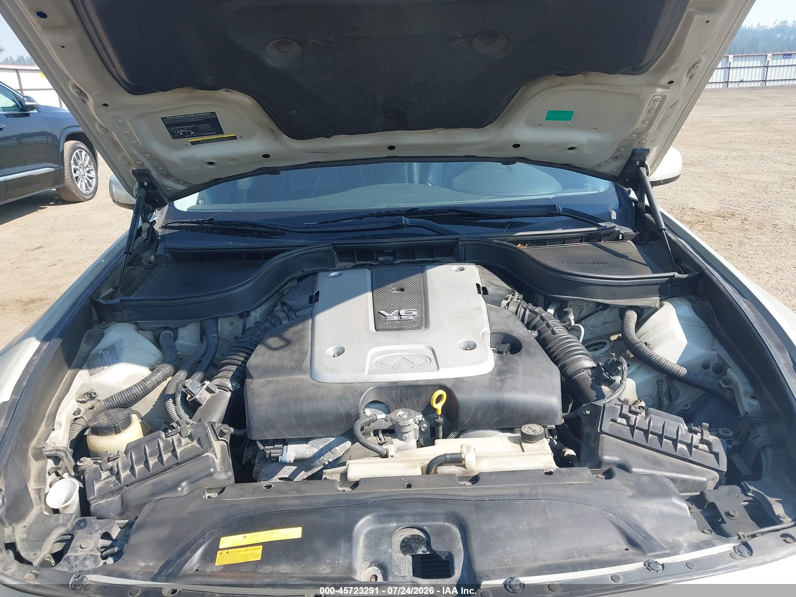 2007 Infiniti G35x   Champagne vin: JNKBV61F17M816149