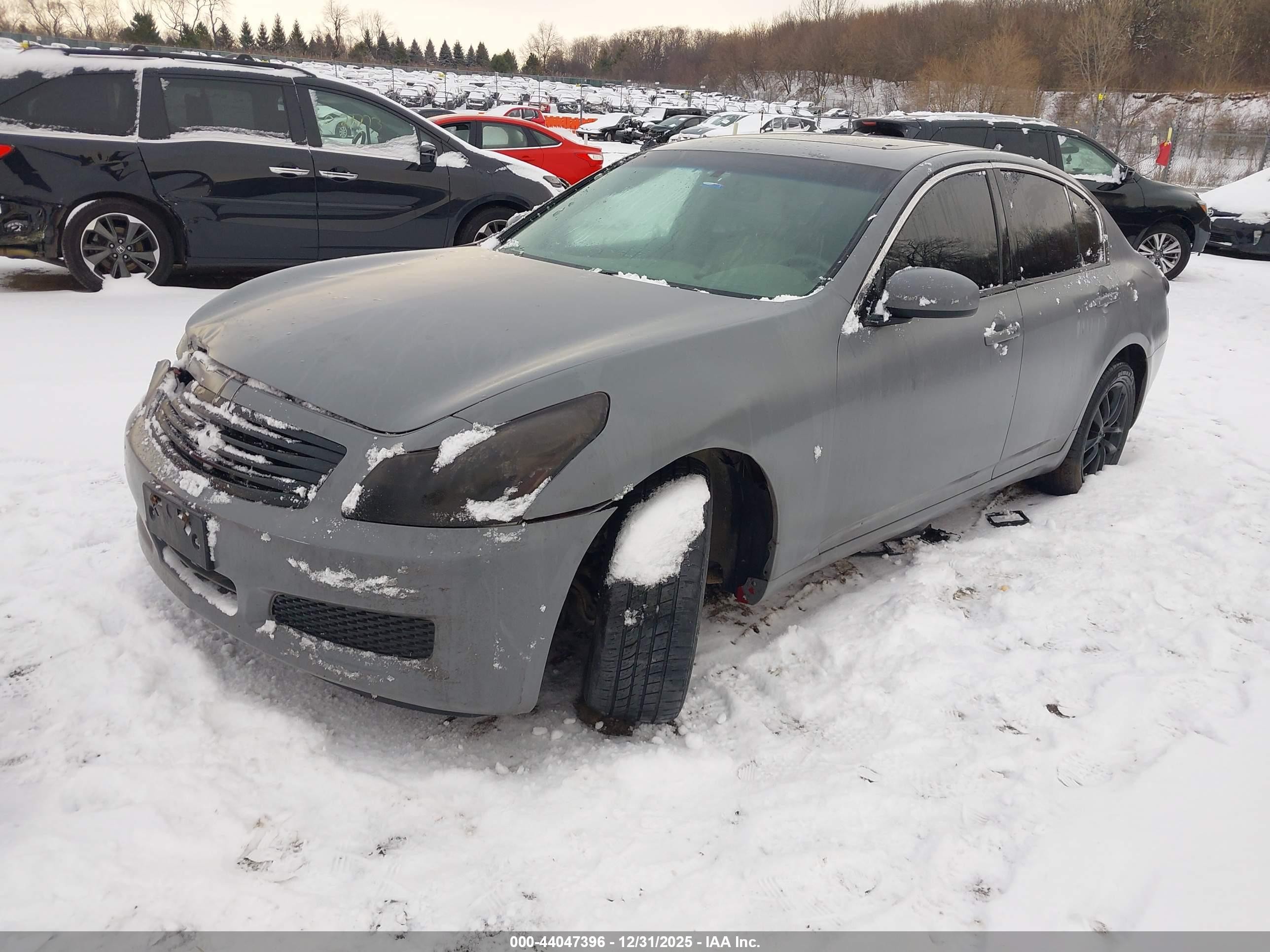 2007 Infiniti G35x   Gray vin: JNKBV61F17M819777