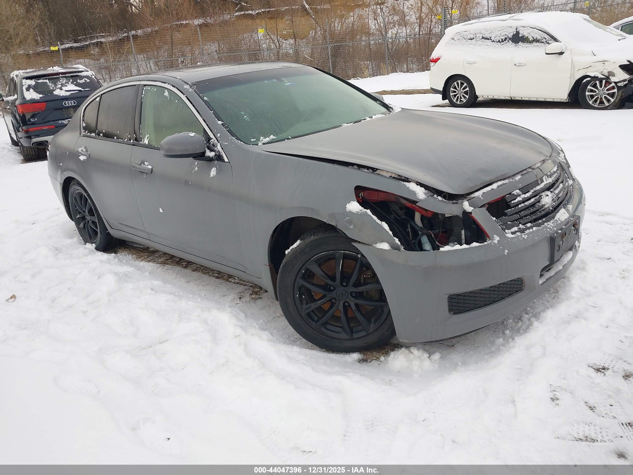 2007 Infiniti G35x   Gray vin: JNKBV61F17M819777