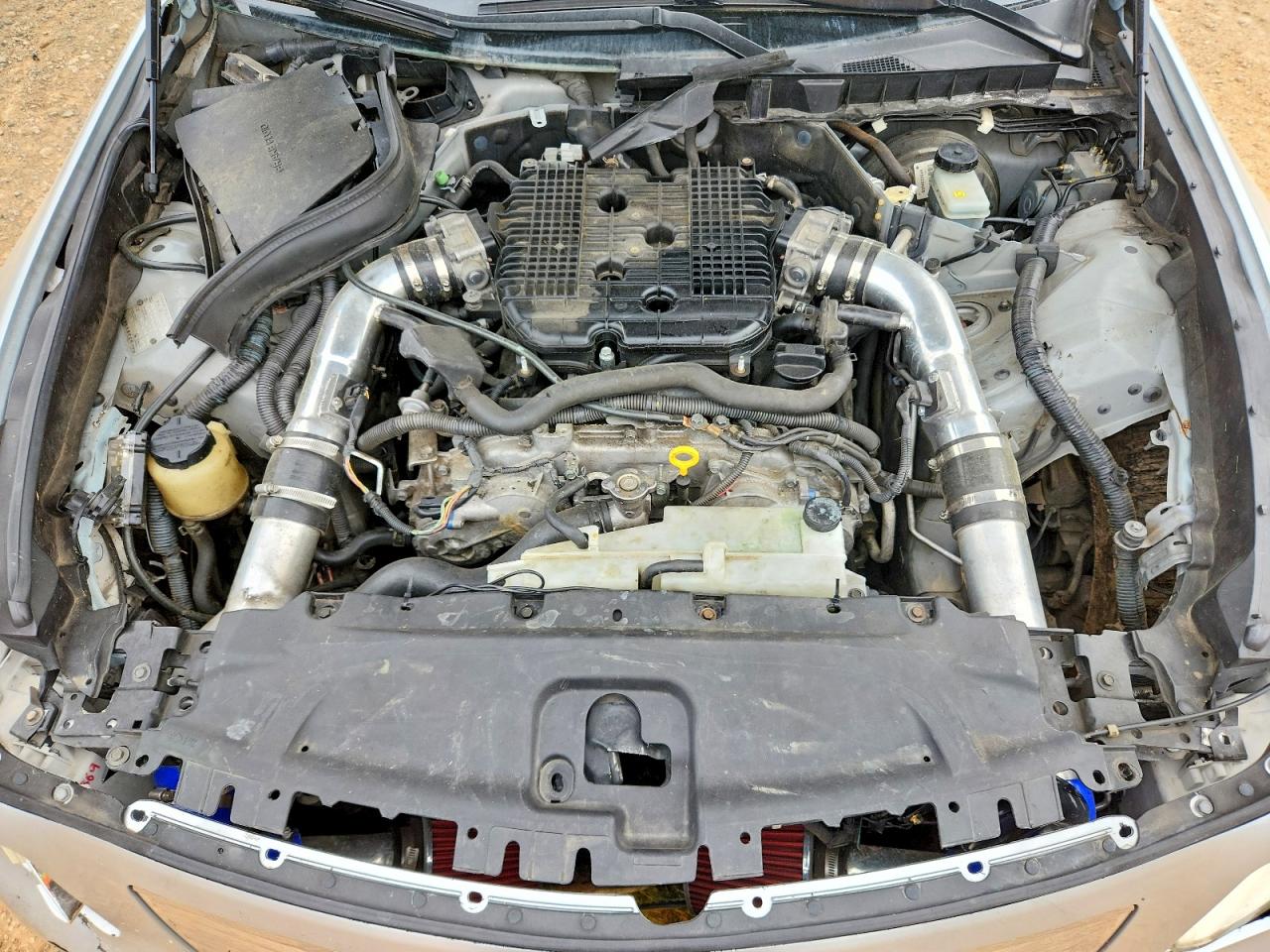 2008 Infiniti G35 X Silver vin: JNKBV61F18M250124