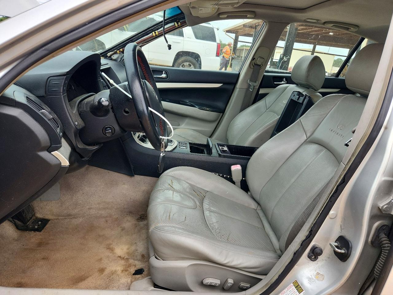 2008 Infiniti G35 X Silver vin: JNKBV61F18M250124
