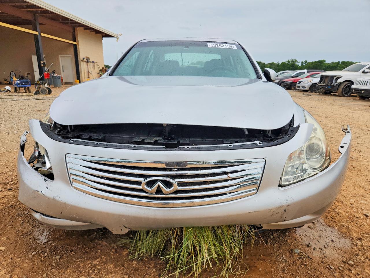 2008 Infiniti G35 X Silver vin: JNKBV61F18M250124