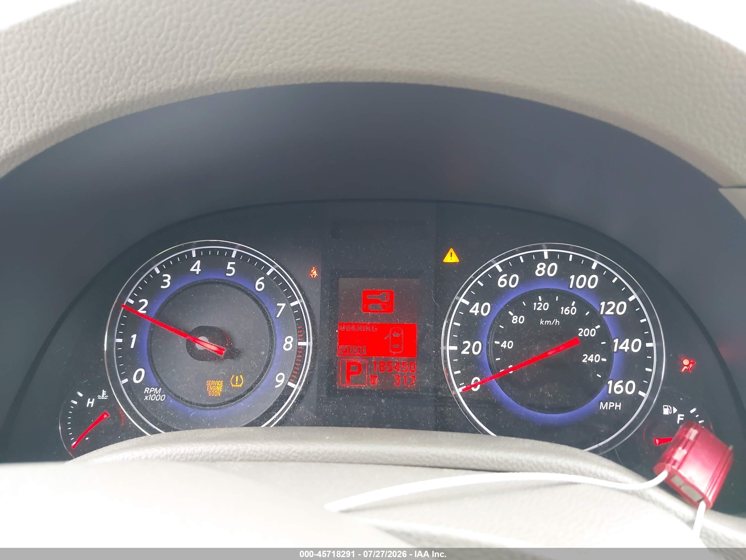 2008 Infiniti G35x White vin: JNKBV61F18M250348