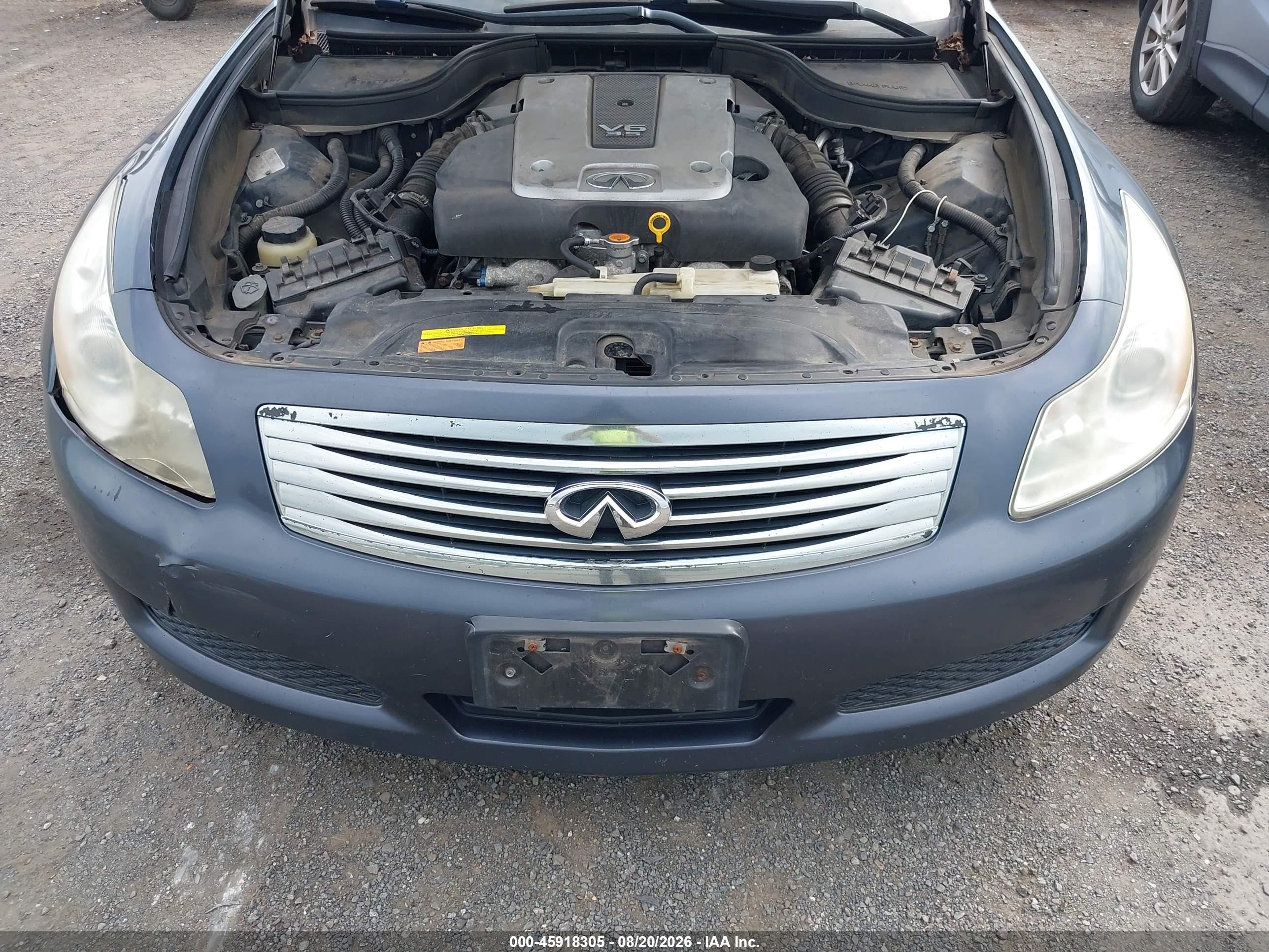 2008 Infiniti G35x Blue vin: JNKBV61F18M258868