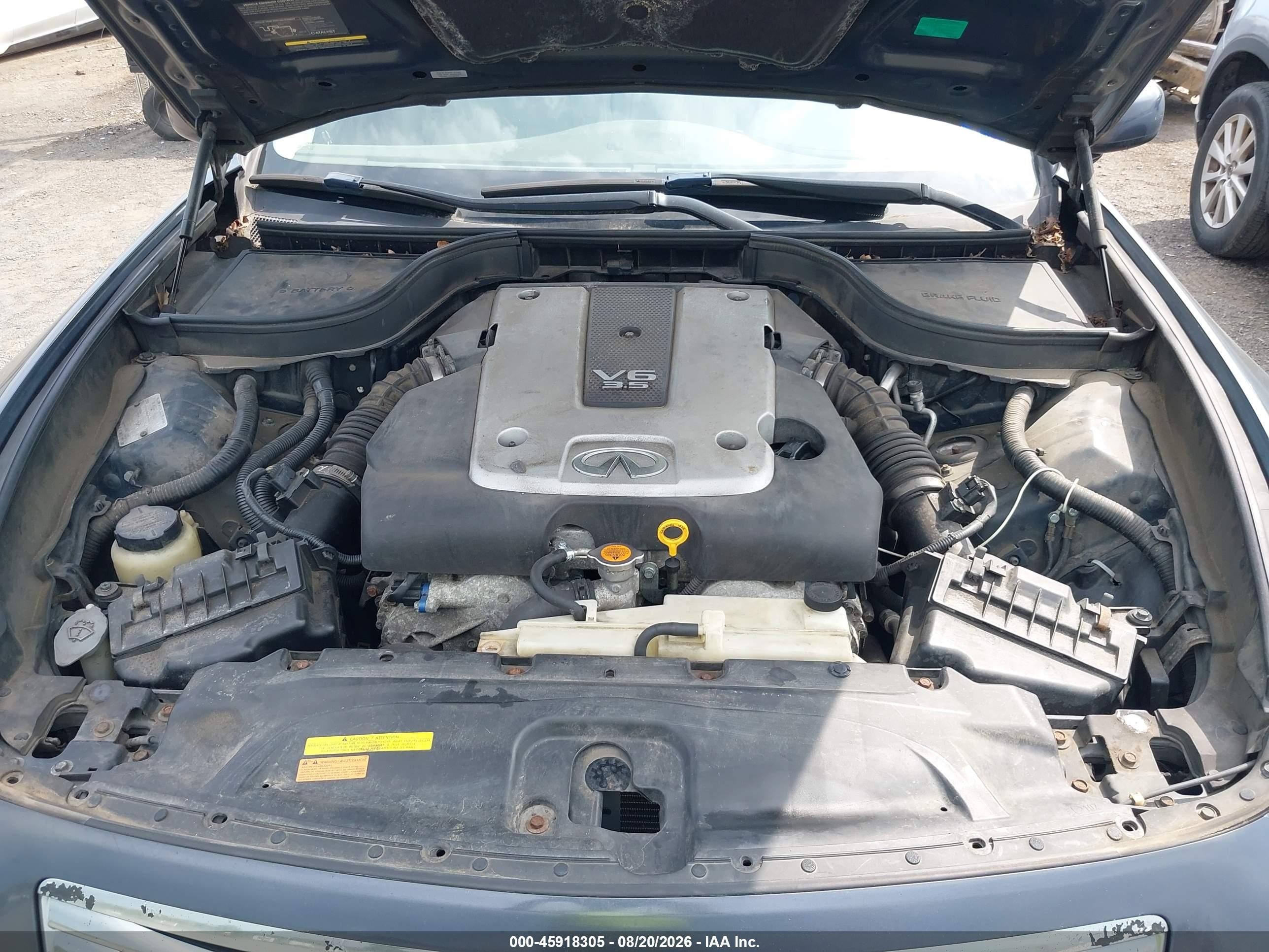 2008 Infiniti G35x Blue vin: JNKBV61F18M258868