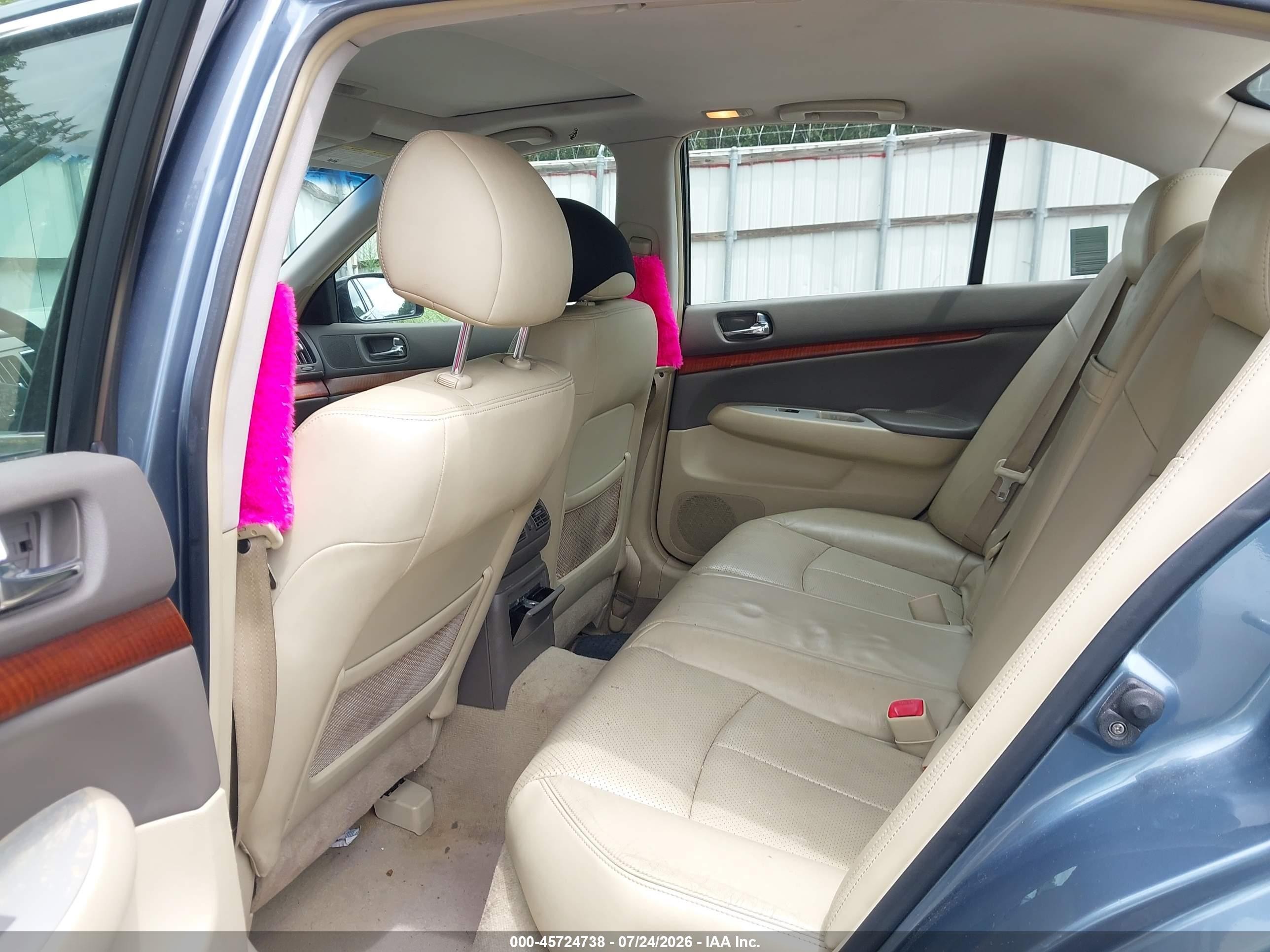 2008 Infiniti G35x   Синий vin: JNKBV61F18M259065