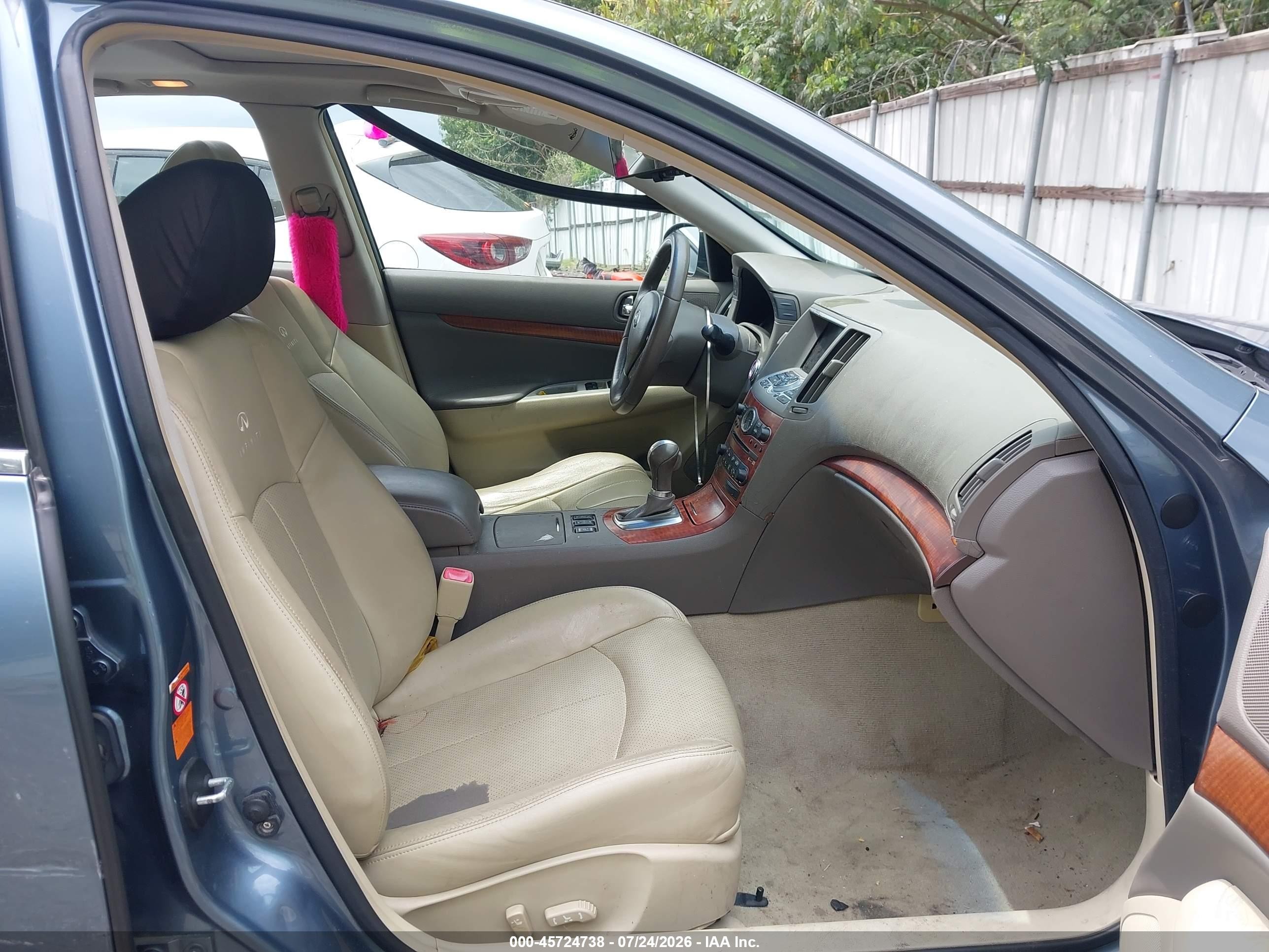 2008 Infiniti G35x   Синий vin: JNKBV61F18M259065